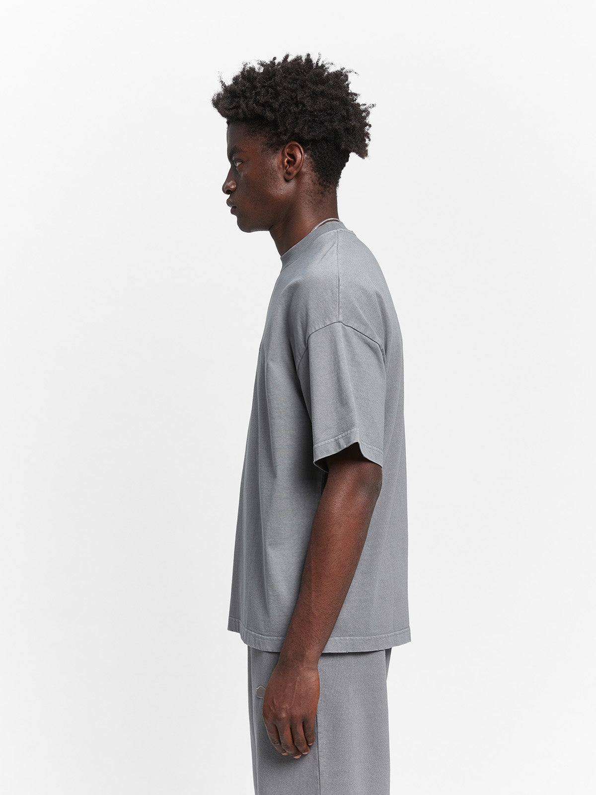 SIGNE T-SHIRT - WASHED GREY