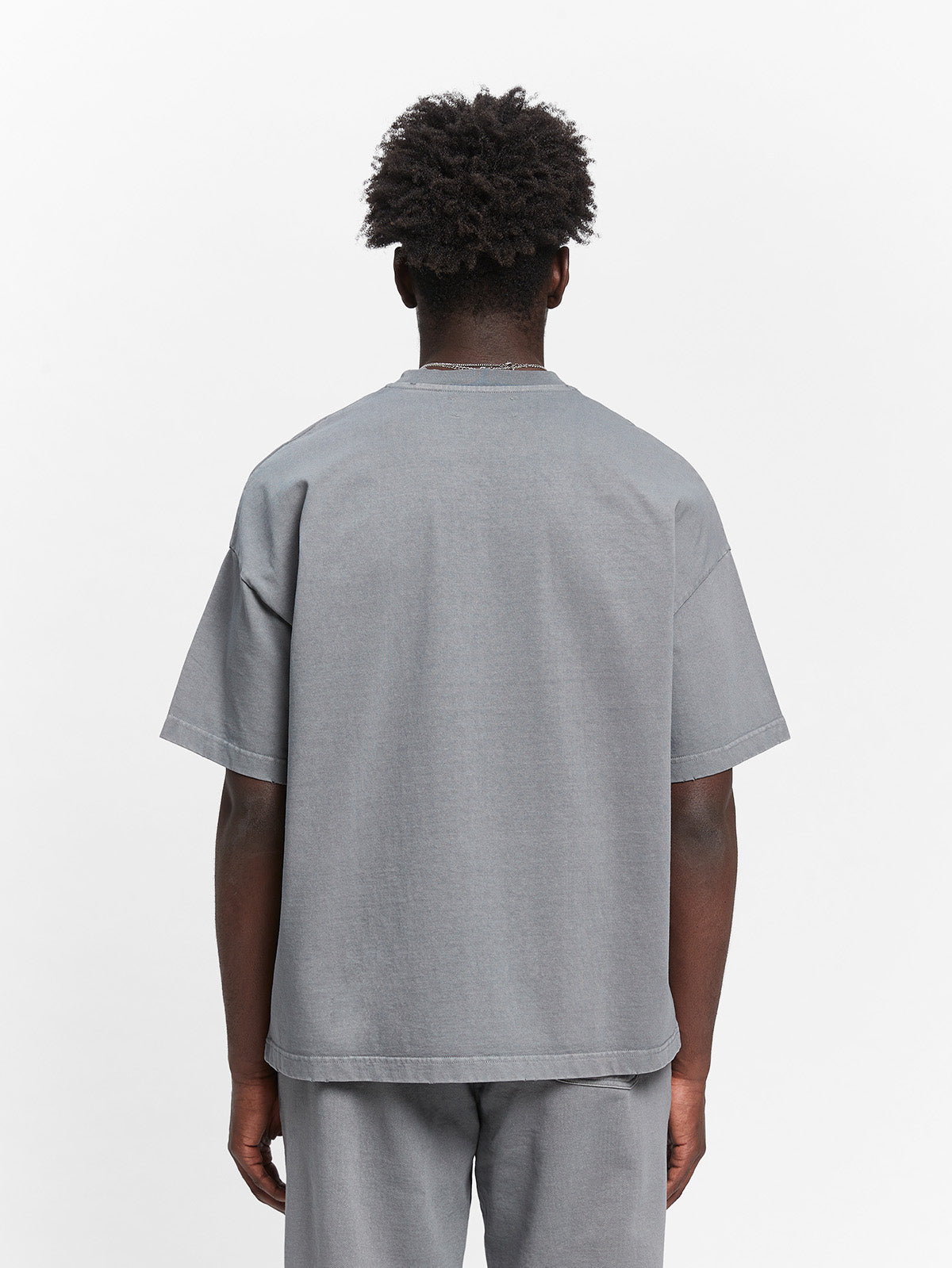 SIGNE T-SHIRT - WASHED GREY
