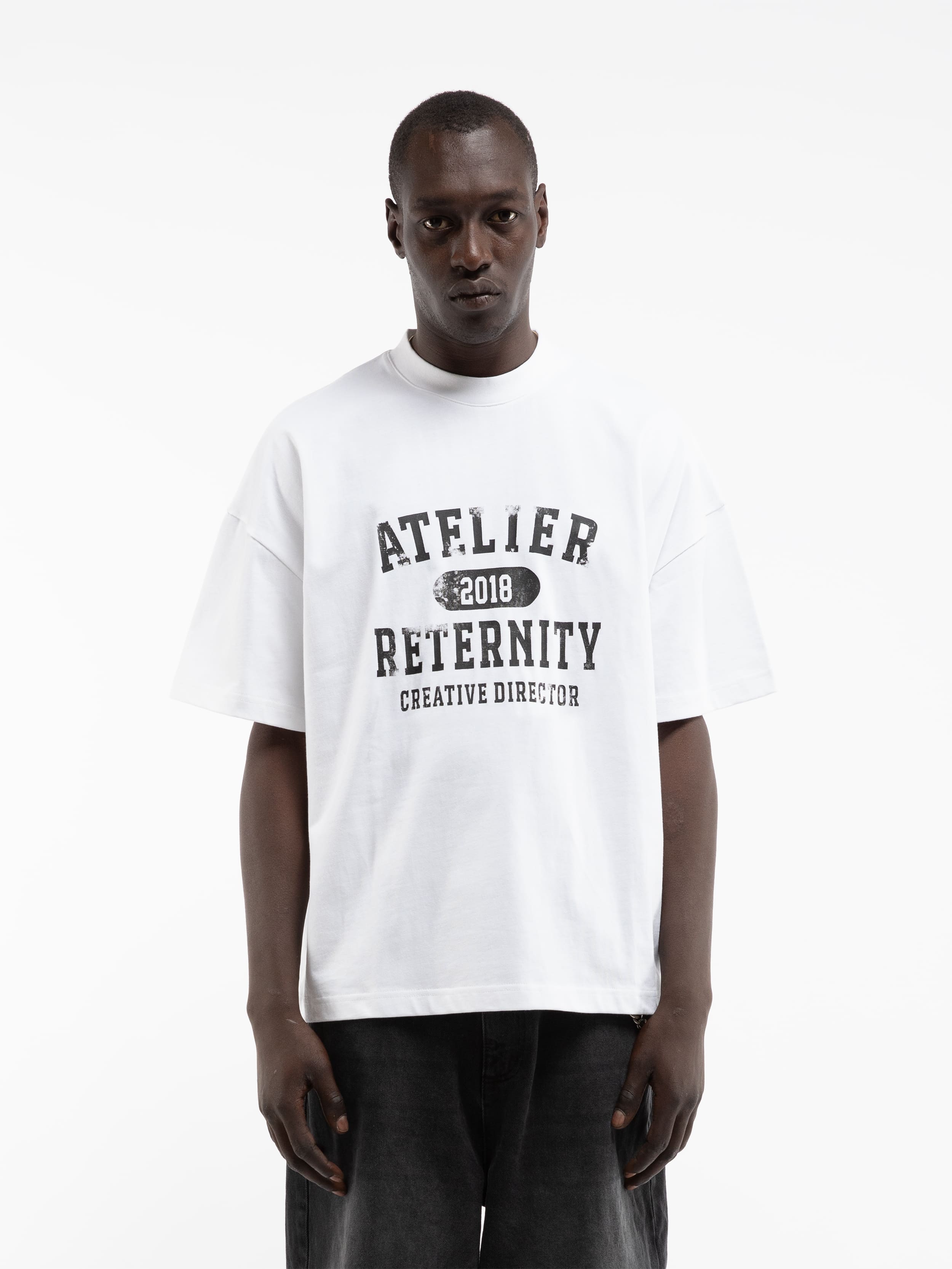 ATELIER EMBLEM T-SHIRT - WHITE