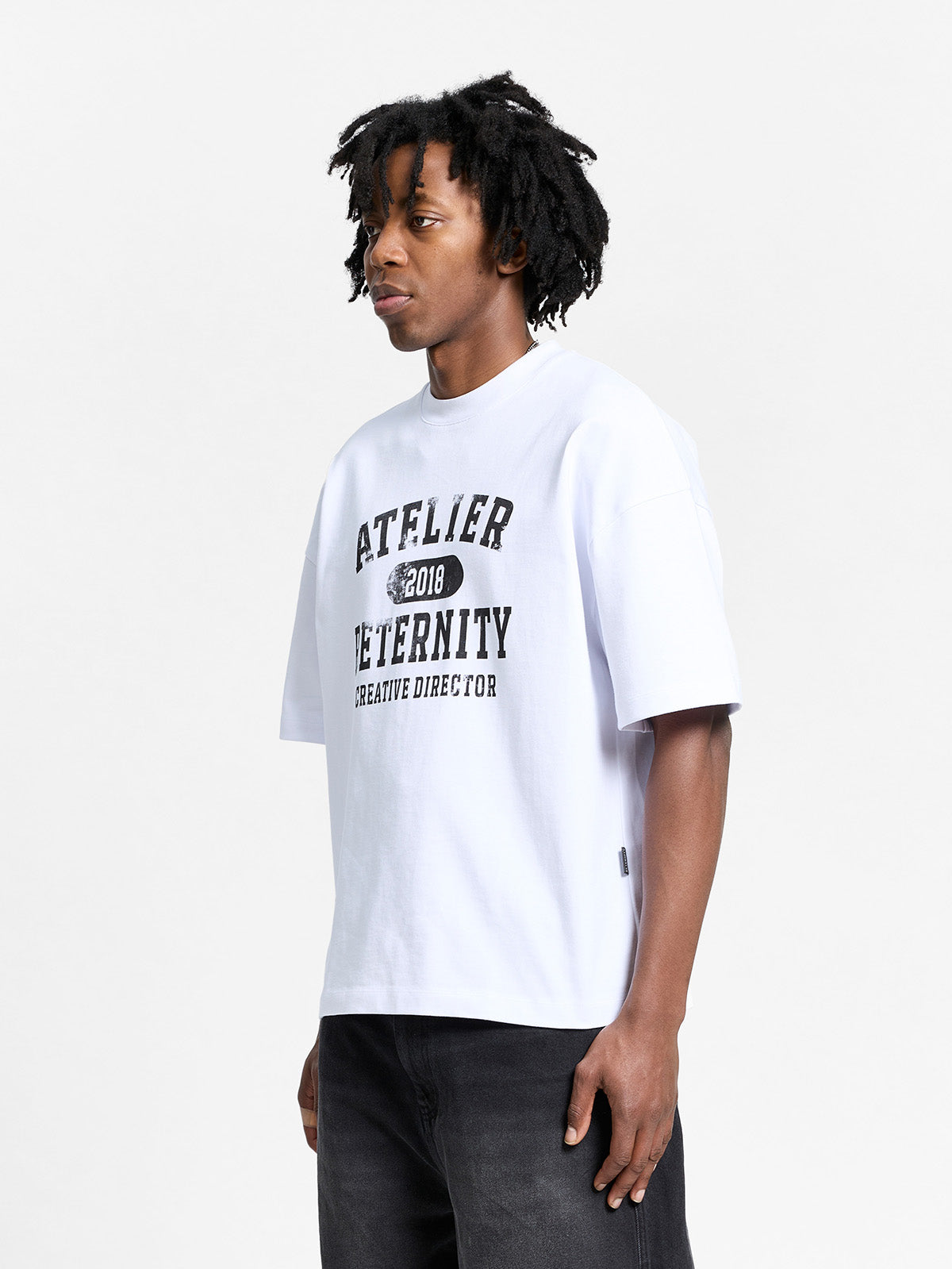 ATELIER EMBLEM T-SHIRT - WHITE