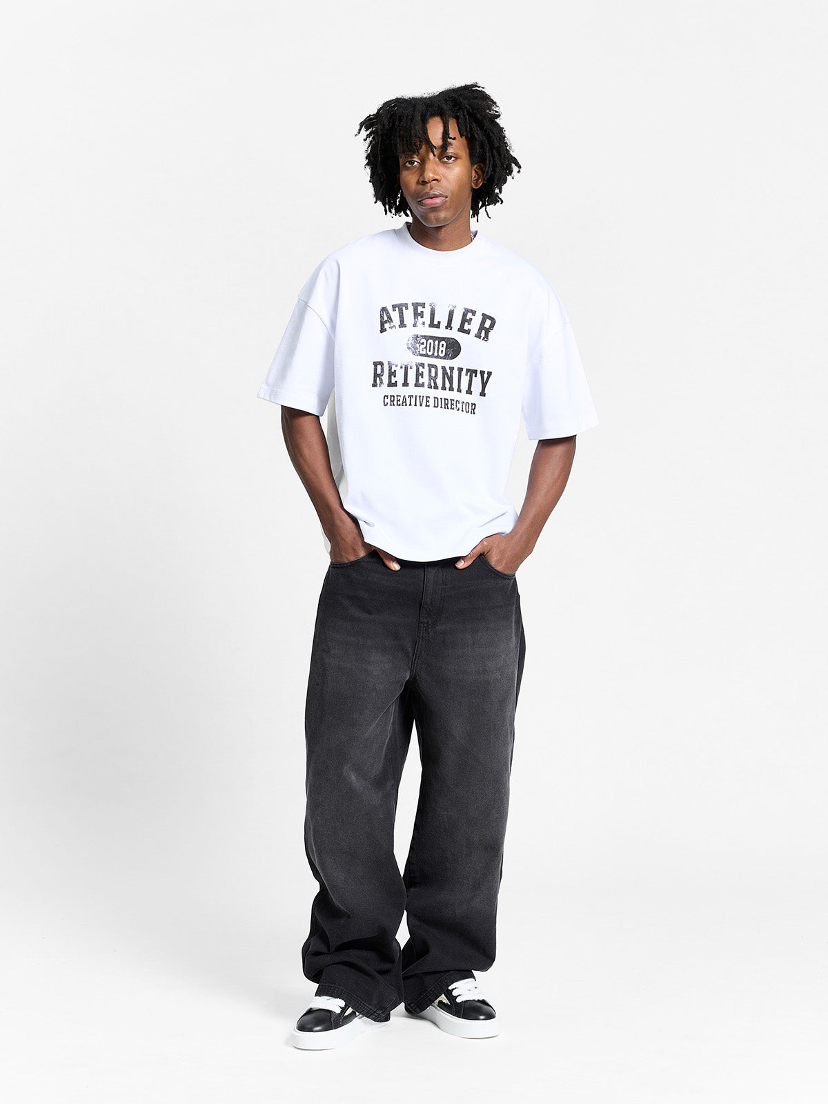 ATELIER EMBLEM T-SHIRT - WHITE