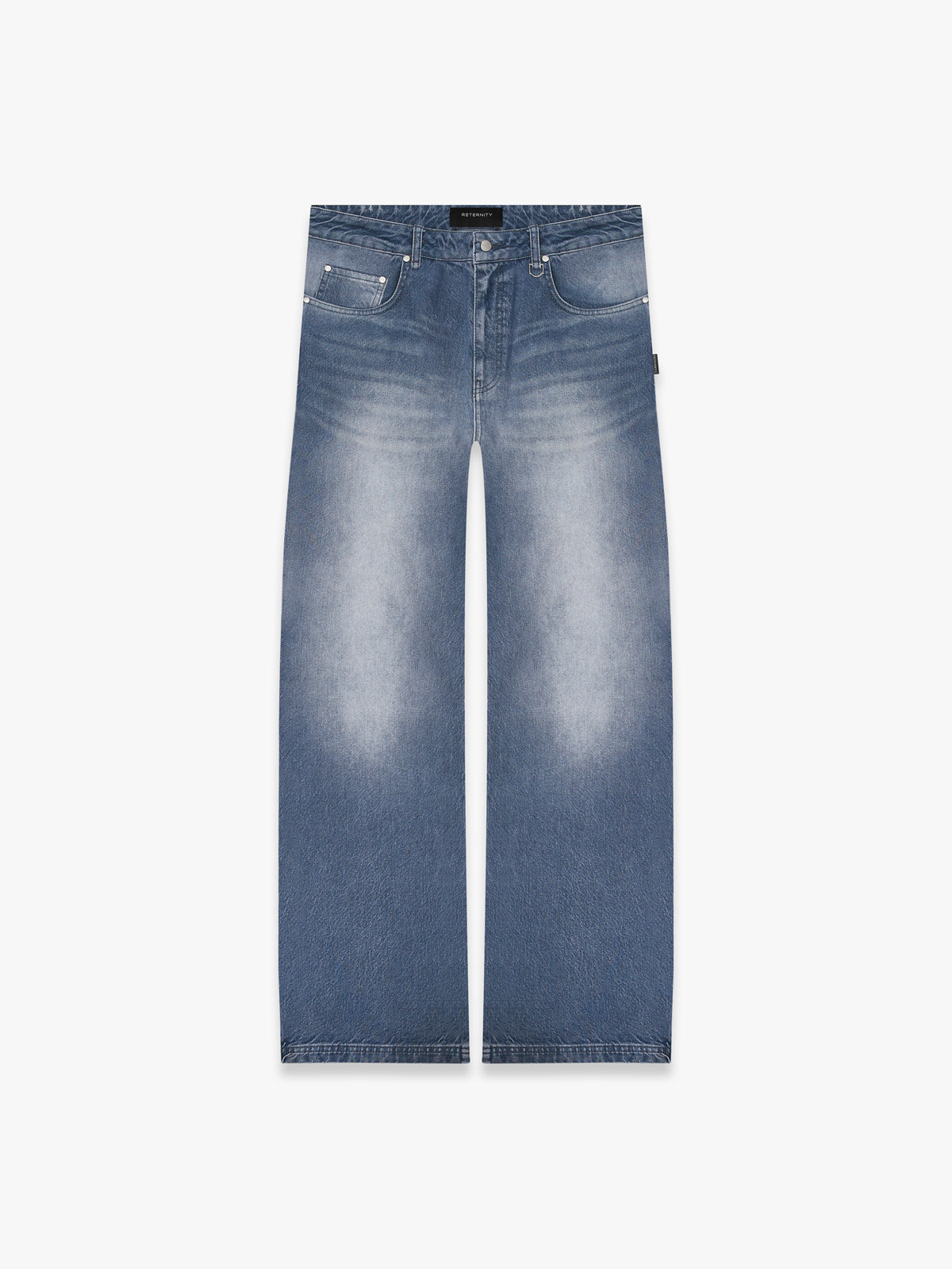 ESSENTIAL BAGGY DENIM - STONE BLUE