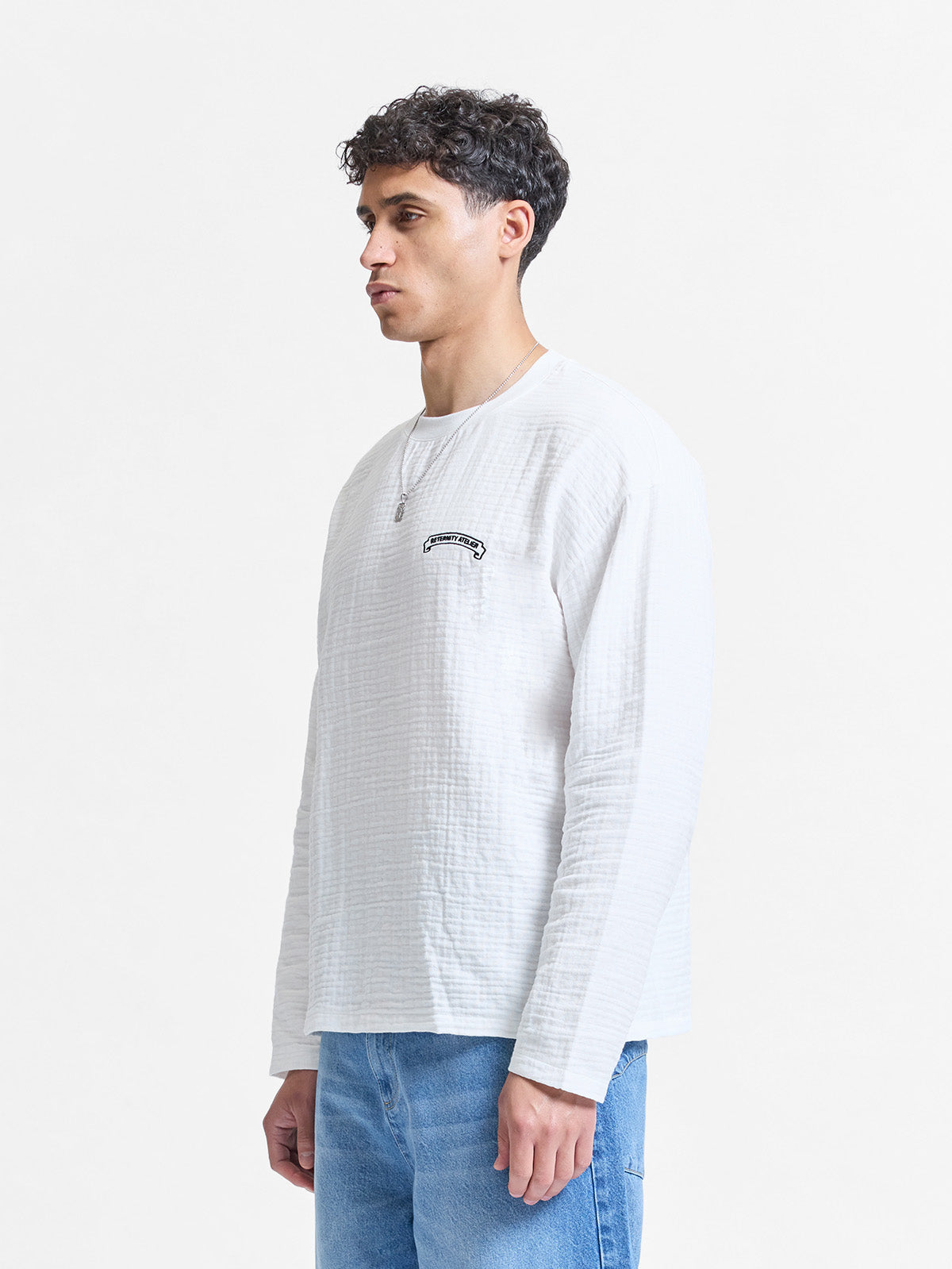 BAND OF PROCESS LONGSLEEVE - WHITE