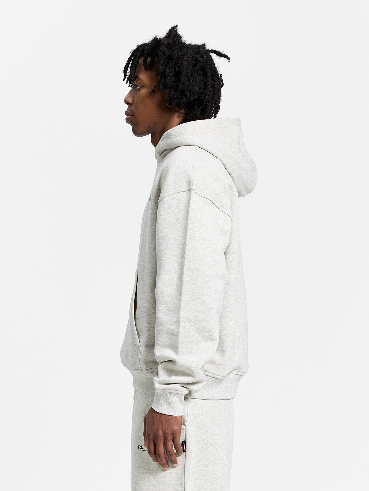 CREATIVE DEPT HOODIE - MELANGE GREY