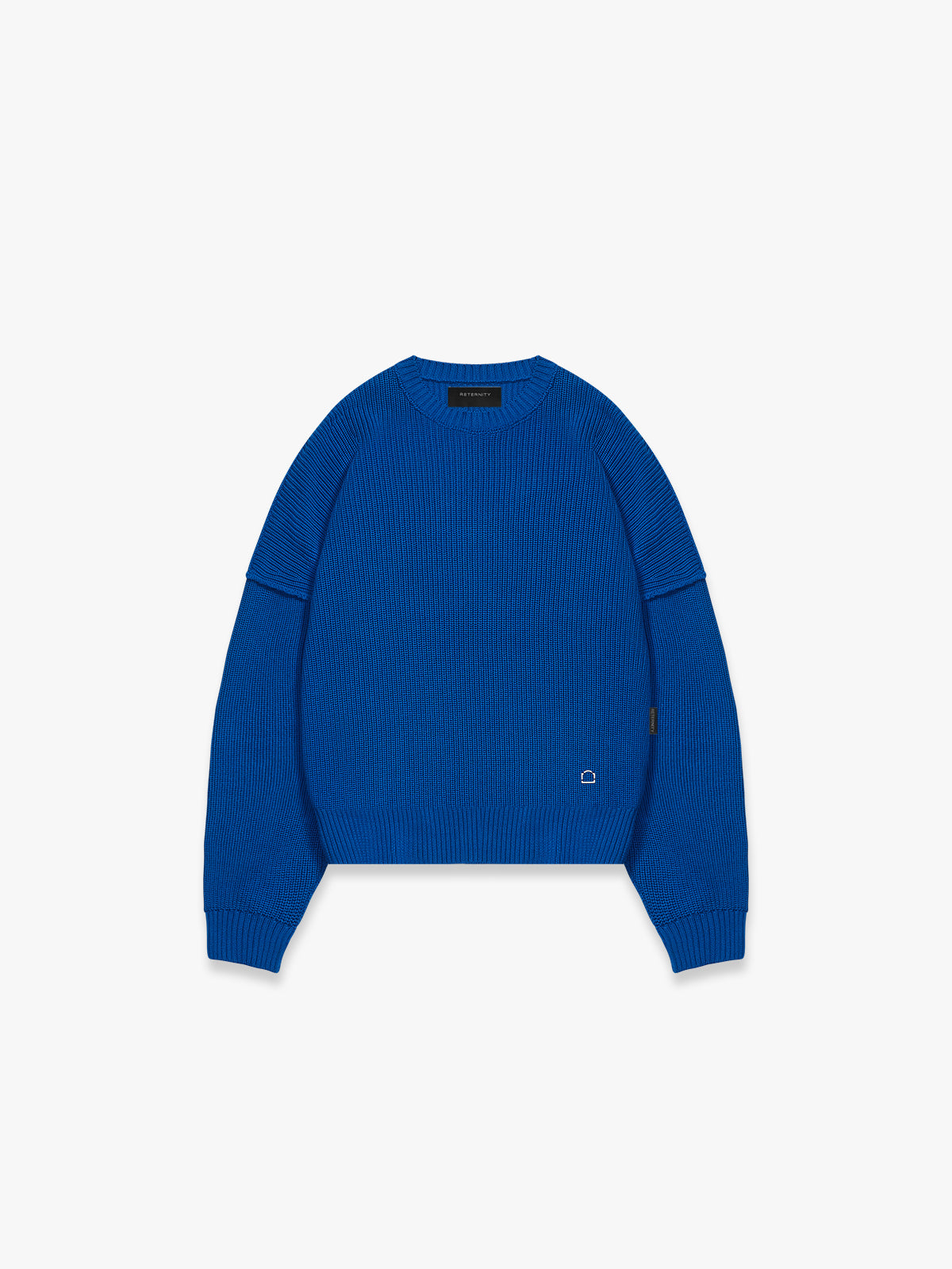CREATIVE DEPT KNIT SWEATER - BLUE