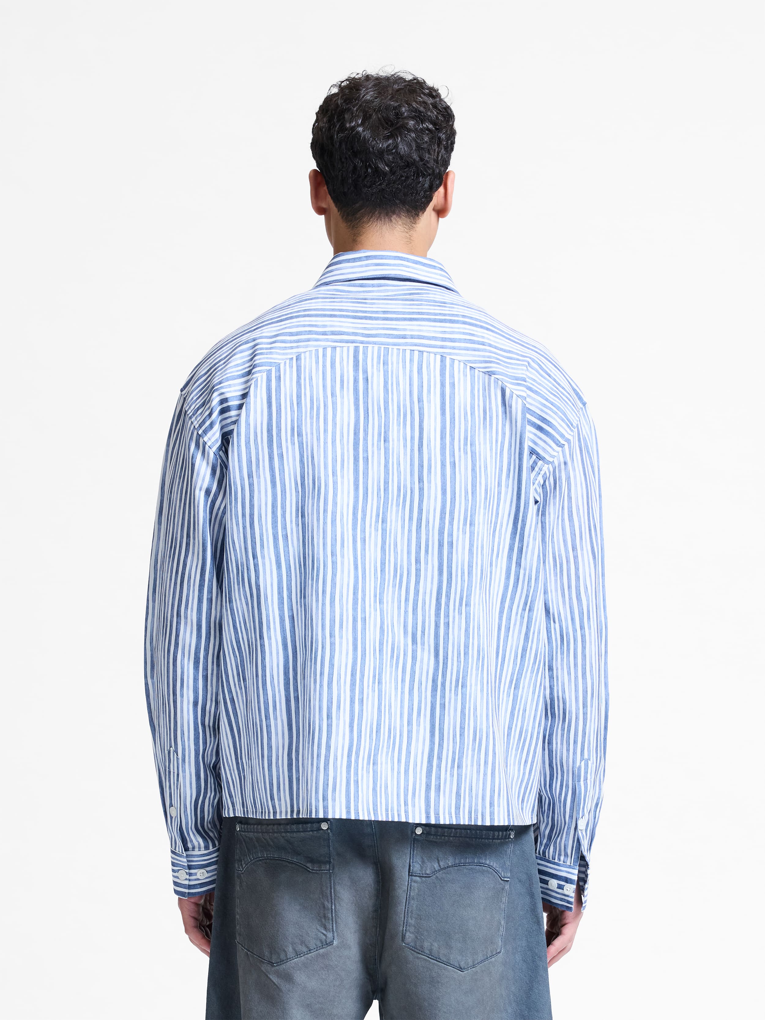 WATERCOLOR SHIRT - BLUE