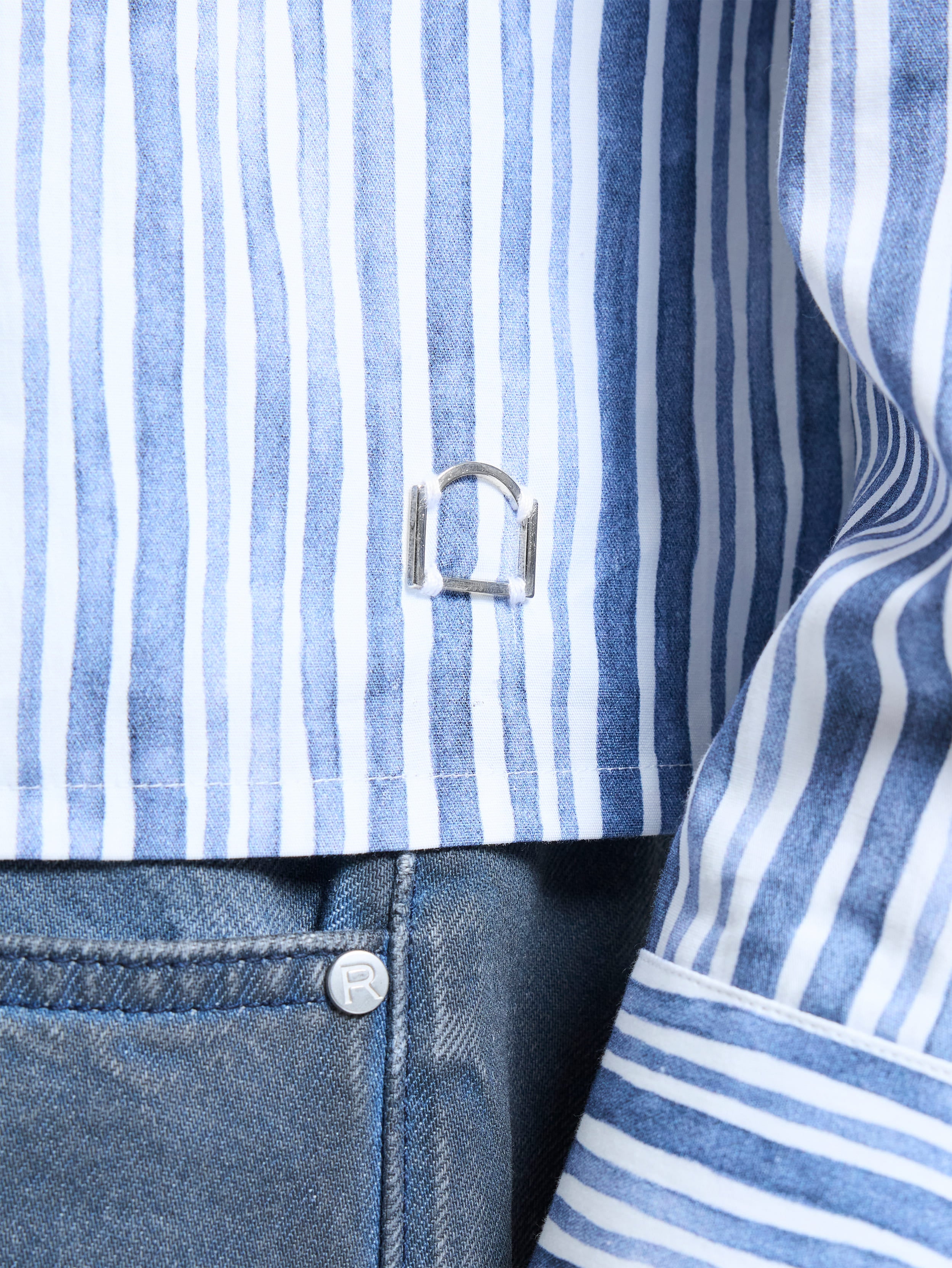 WATERCOLOR SHIRT - BLUE