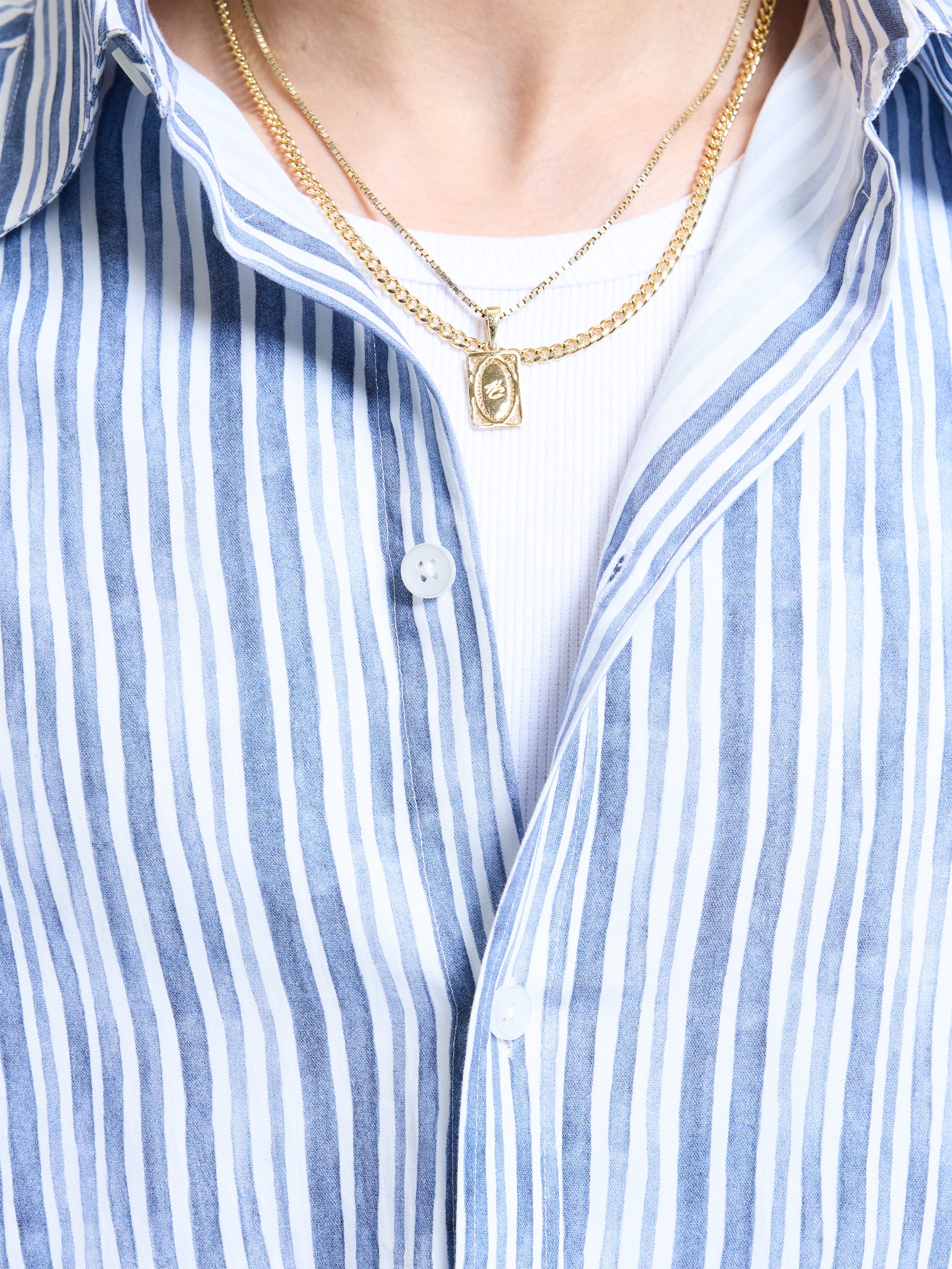 WATERCOLOR SHIRT - BLUE