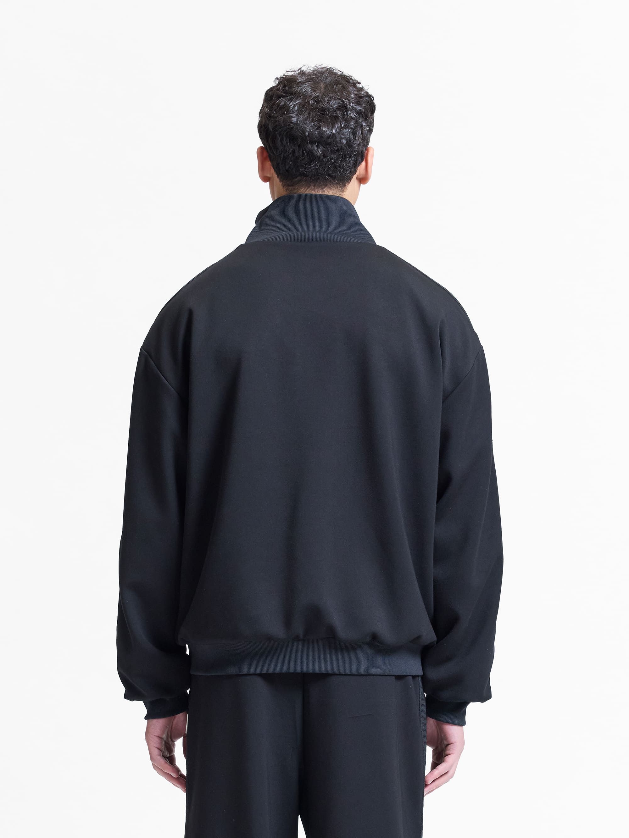 STUDIO REVERSIBLE TRACK JACKET - BLACK