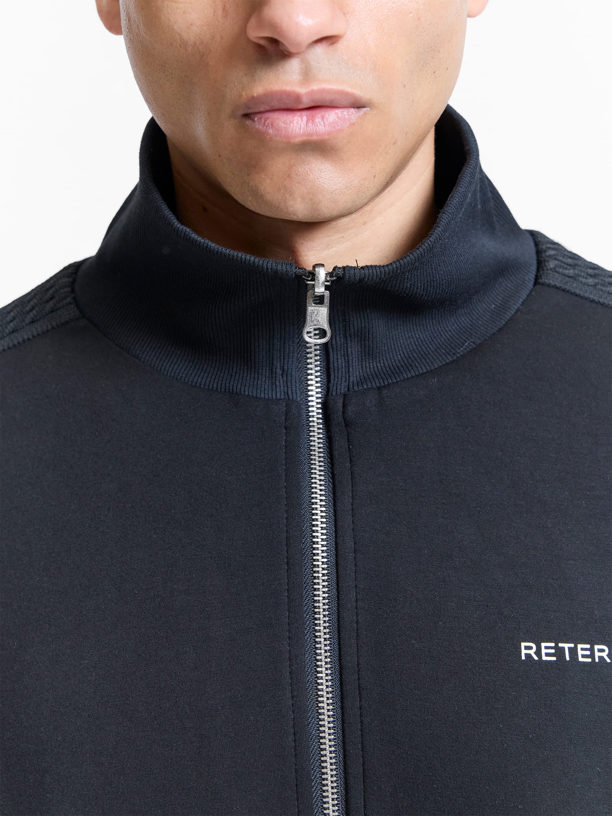 STUDIO REVERSIBLE TRACK JACKET - BLACK
