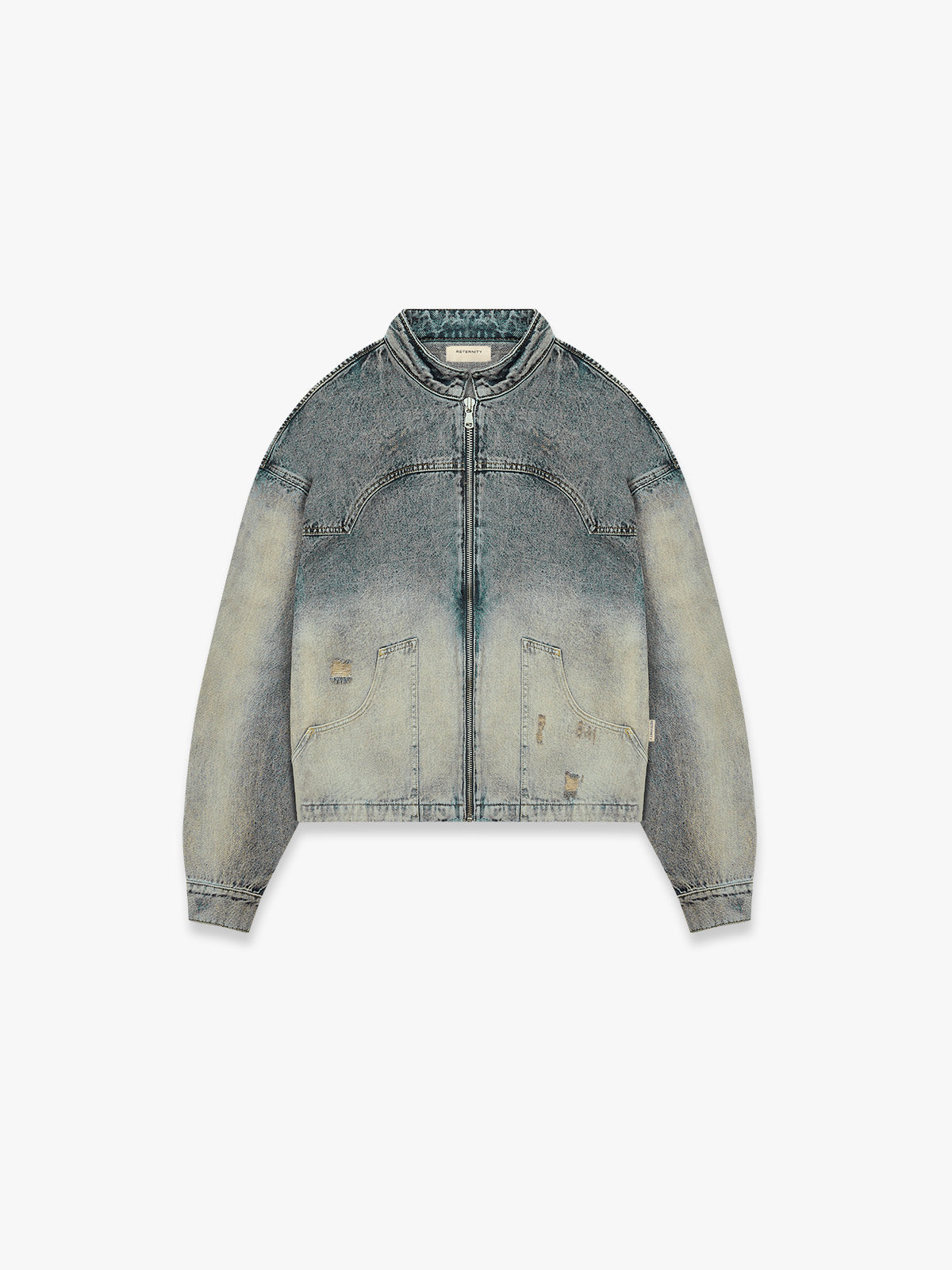 AURÉLIE DENIM JACKET - WASHED BLUE