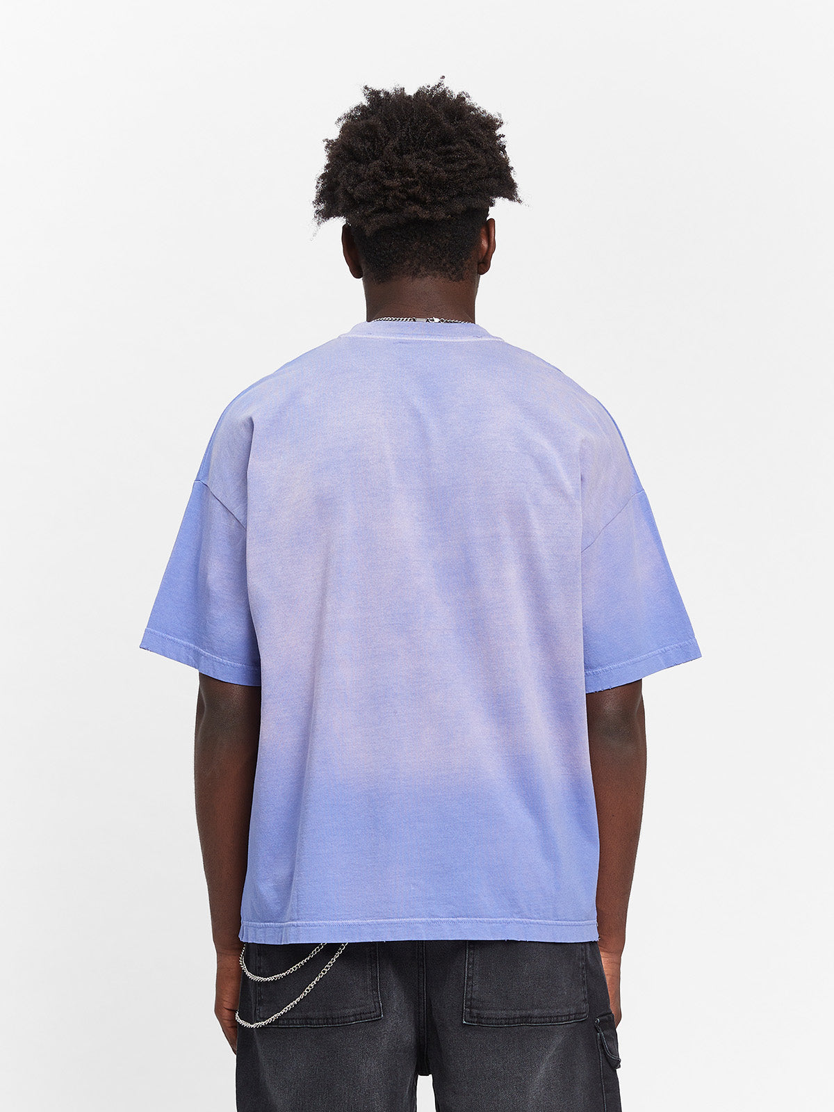 CREATIVE DEPT LOGO T-SHIRT - WASHED PURPLE