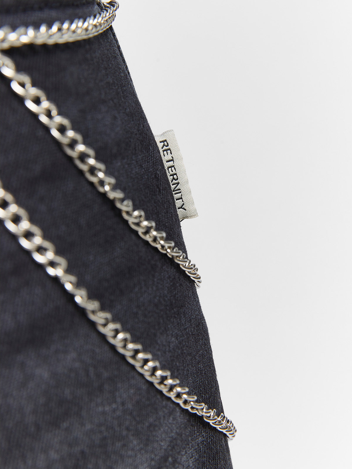 ESSENTIAL DENIM CARGO - WASHED BLACK