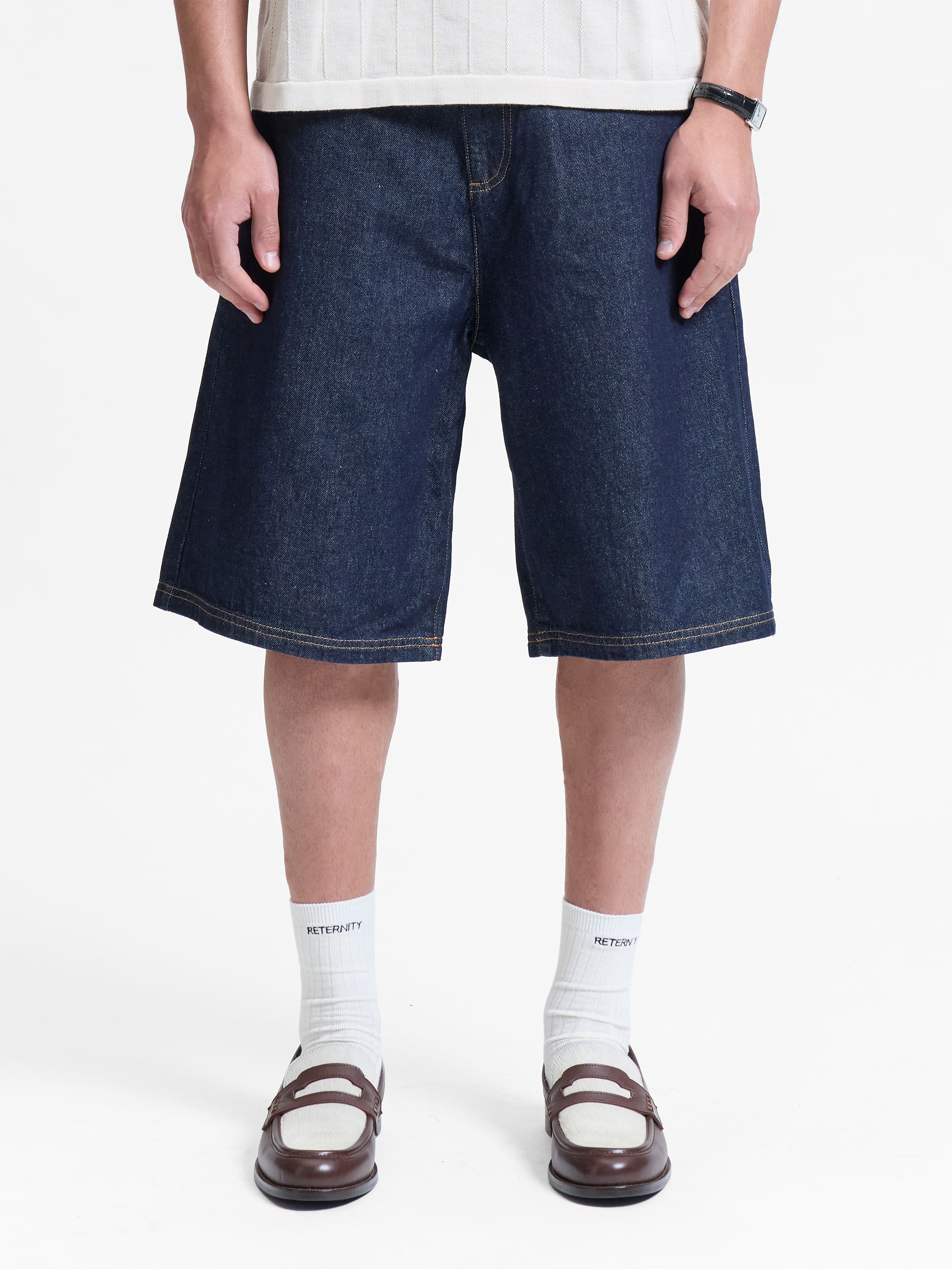 ESSENTIAL JORTS - RAW INDIGO