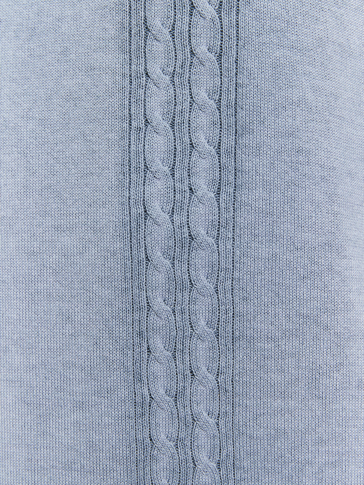 OIL WASHED POLO KNIT SHIRT - BLUE