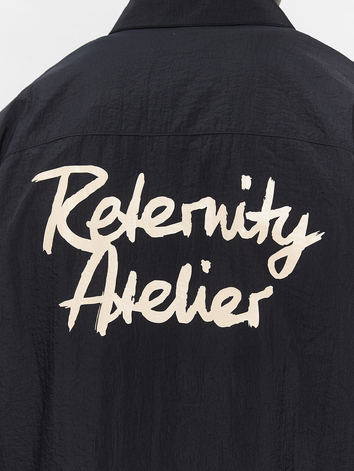 LUMÉVO NYLON ZIP-SHIRT - BLACK