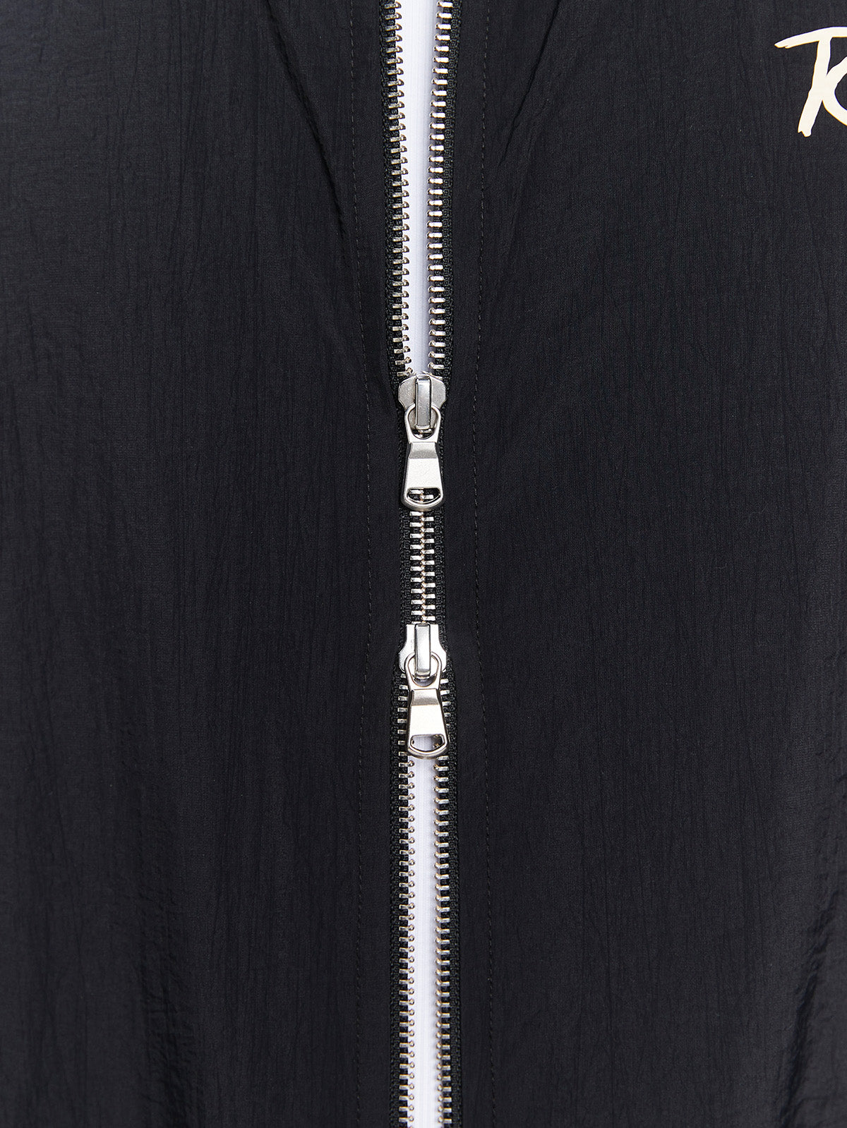 LUMÉVO NYLON ZIP-SHIRT - BLACK