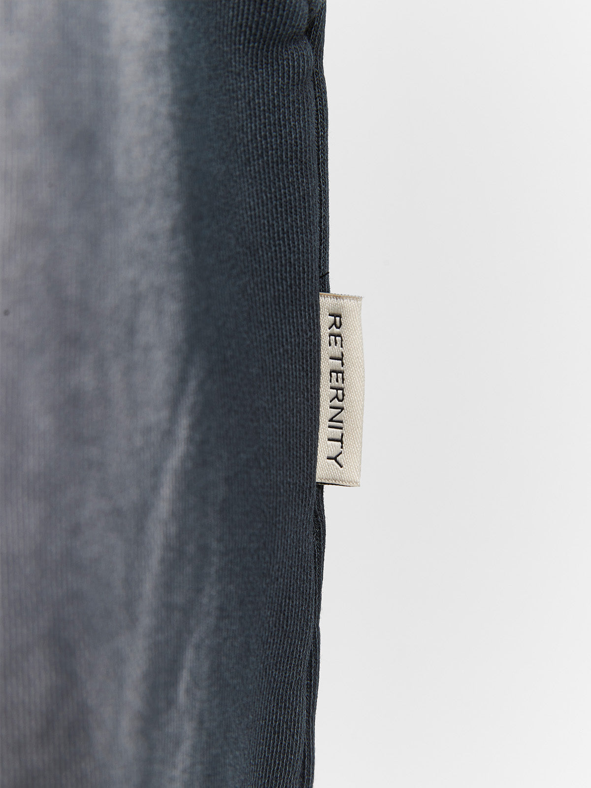 UNFINISHED COTTON SHORTS - WASHED BLACK