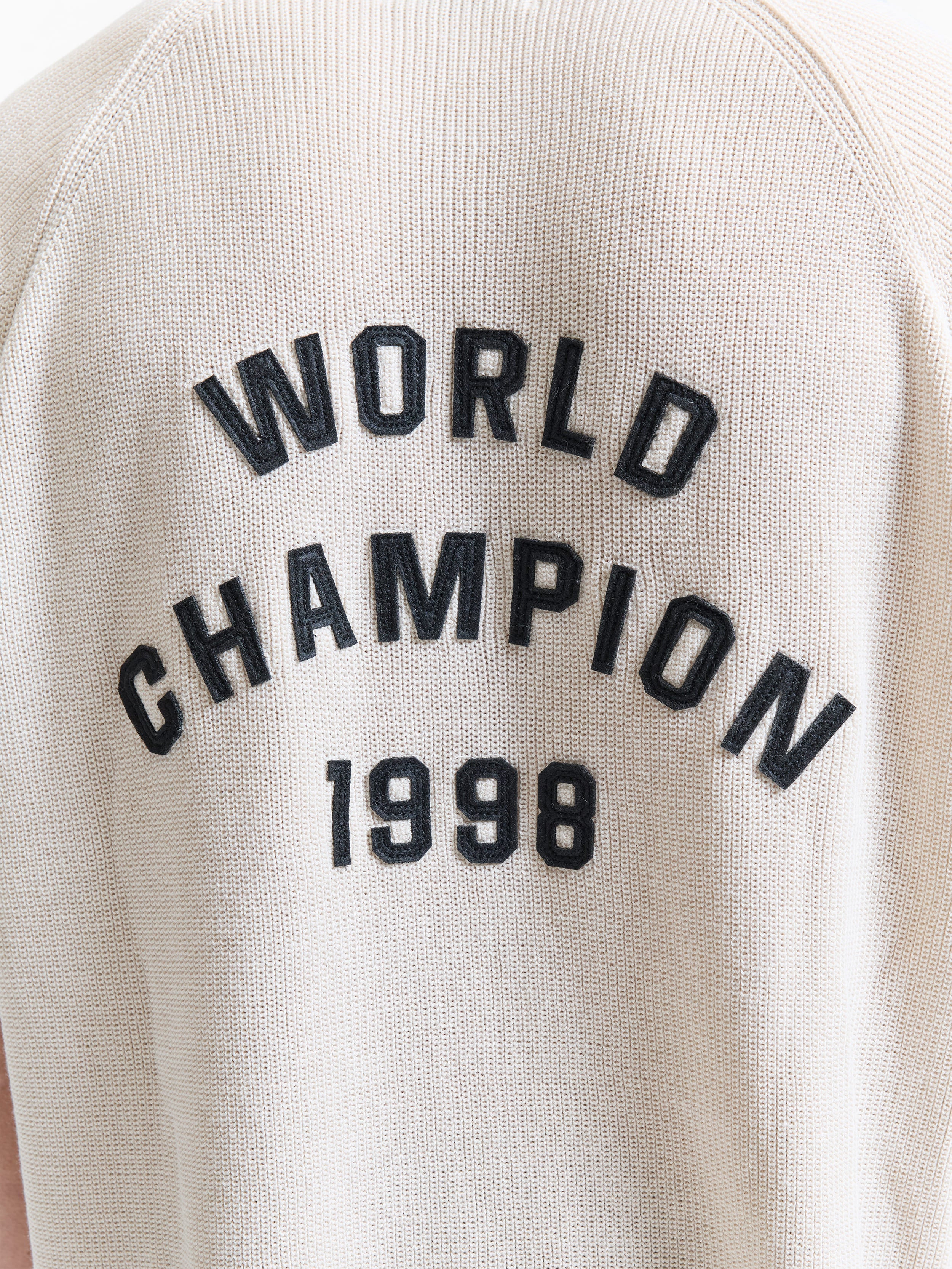 WORLD CHAMPION KNIT JERSEY - CREAM