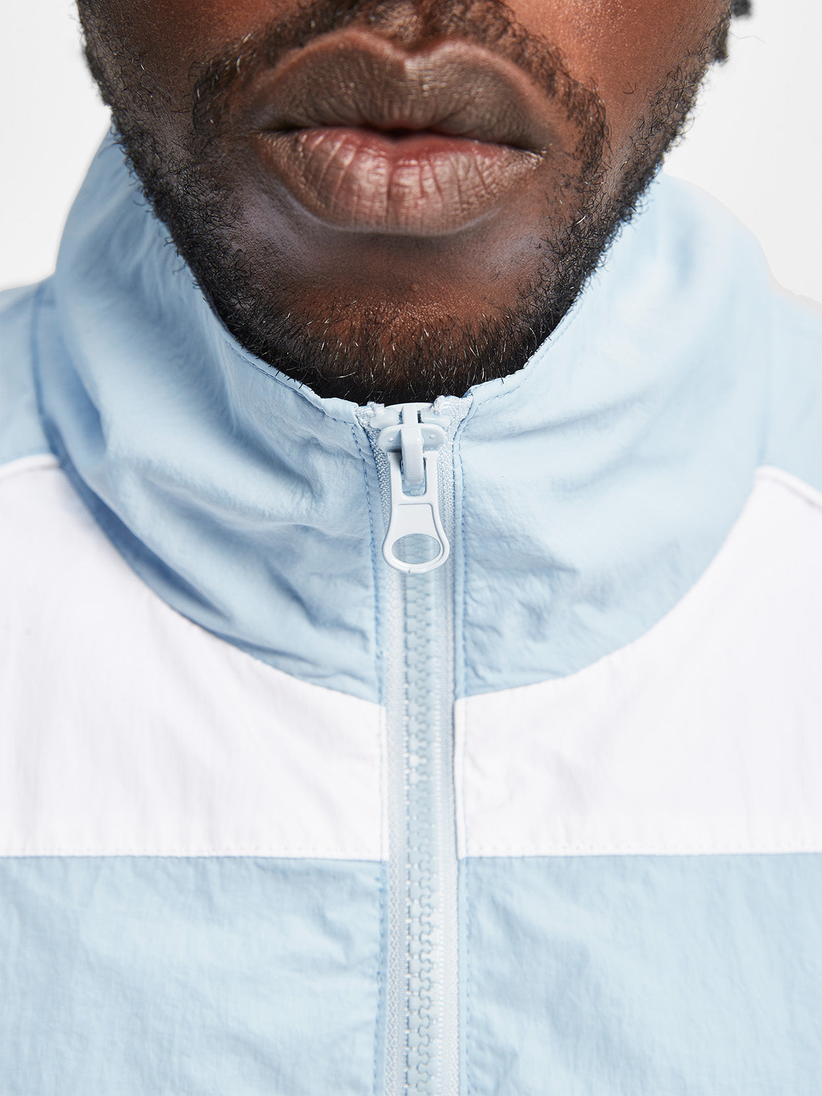 ELAIN TRACKSUIT JACKET - BLUE/GREY