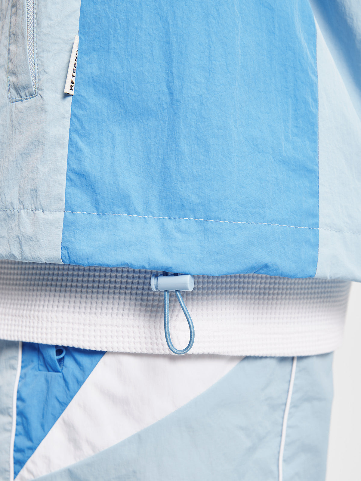 ELAIN TRACKSUIT JACKET - BLUE/GREY