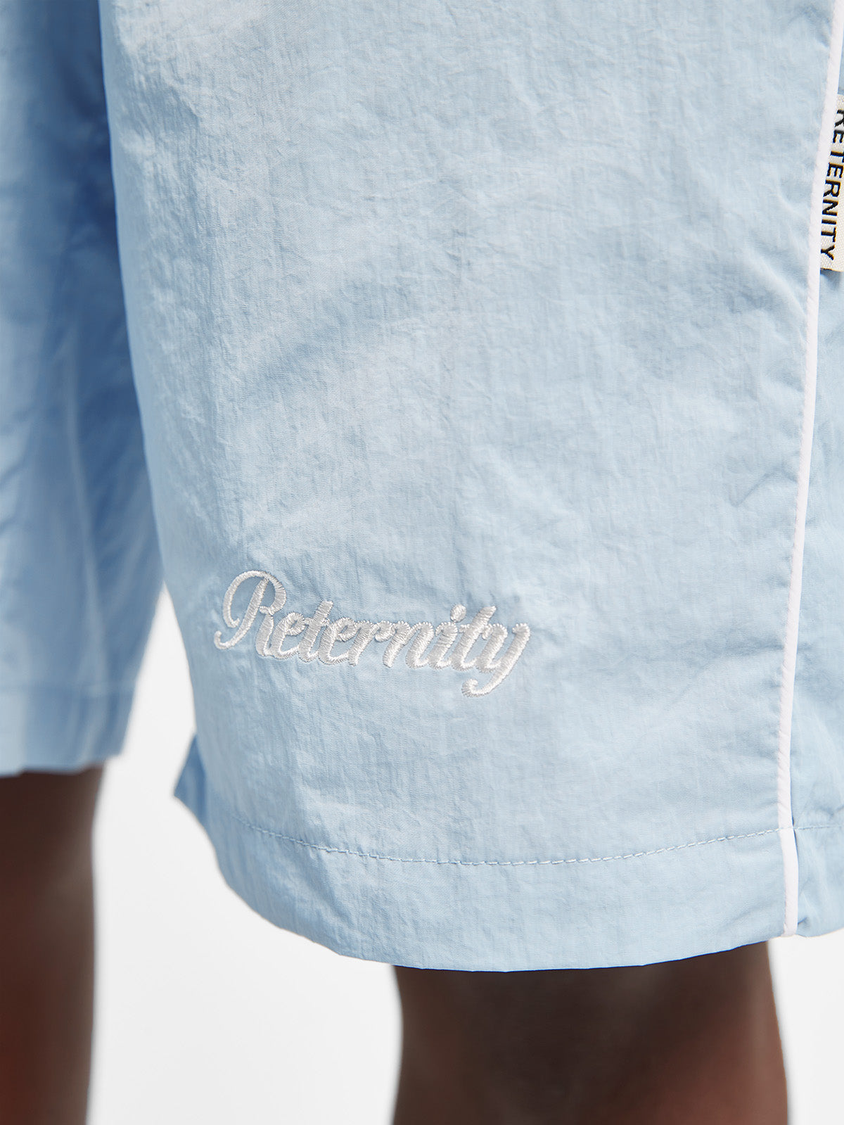 ELAIN TRACKSUIT SHORTS - BLUE/GREY