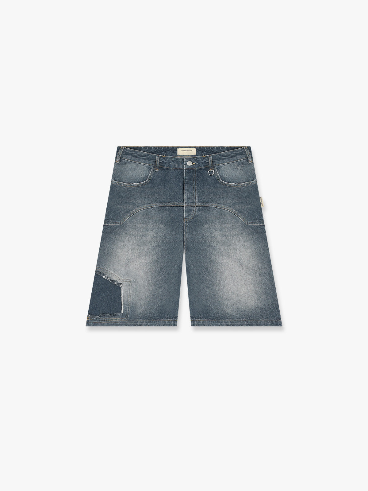 DELARUE JORTS - WASHED BLUE