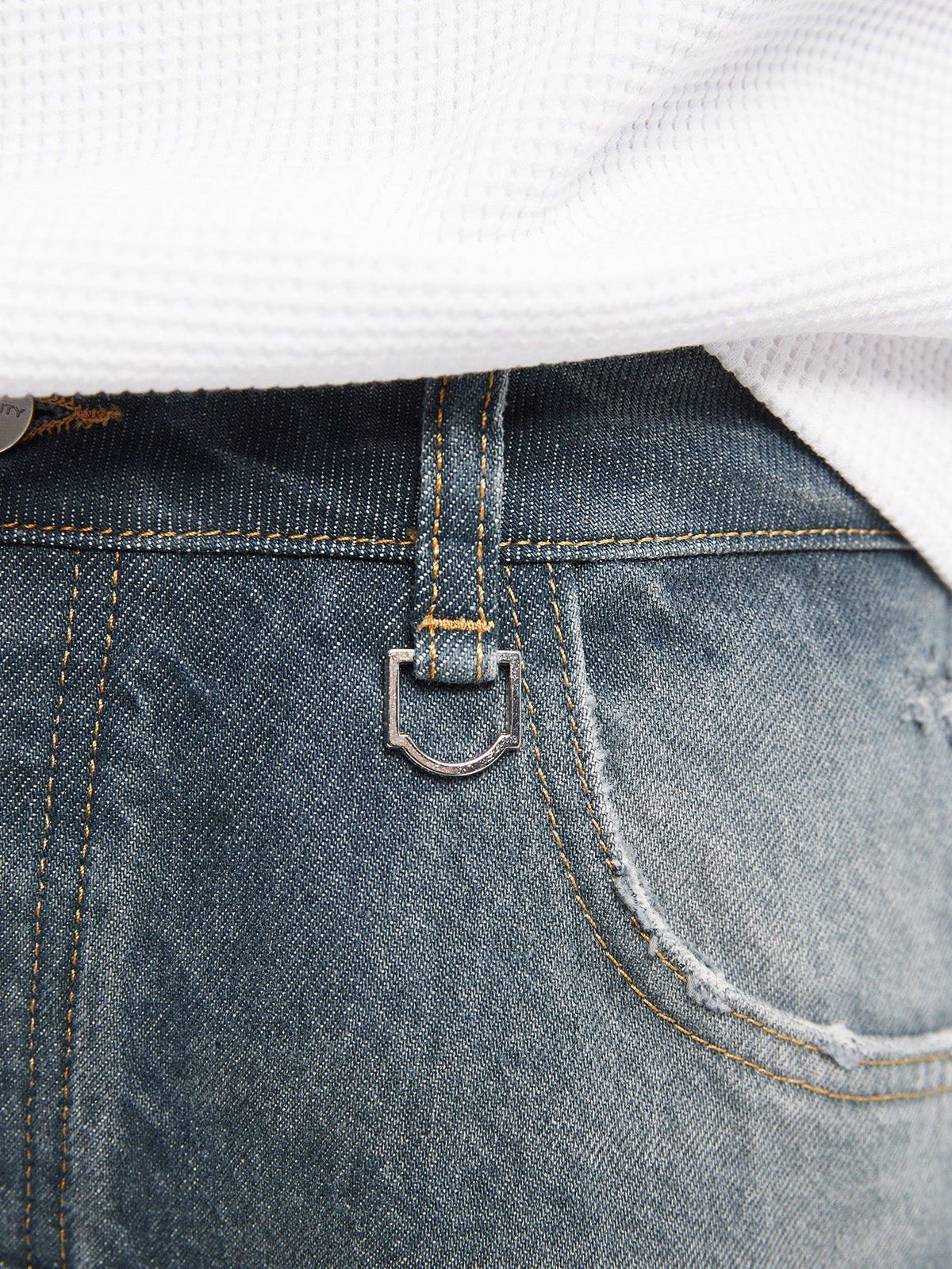 DELARUE JORTS - WASHED BLUE