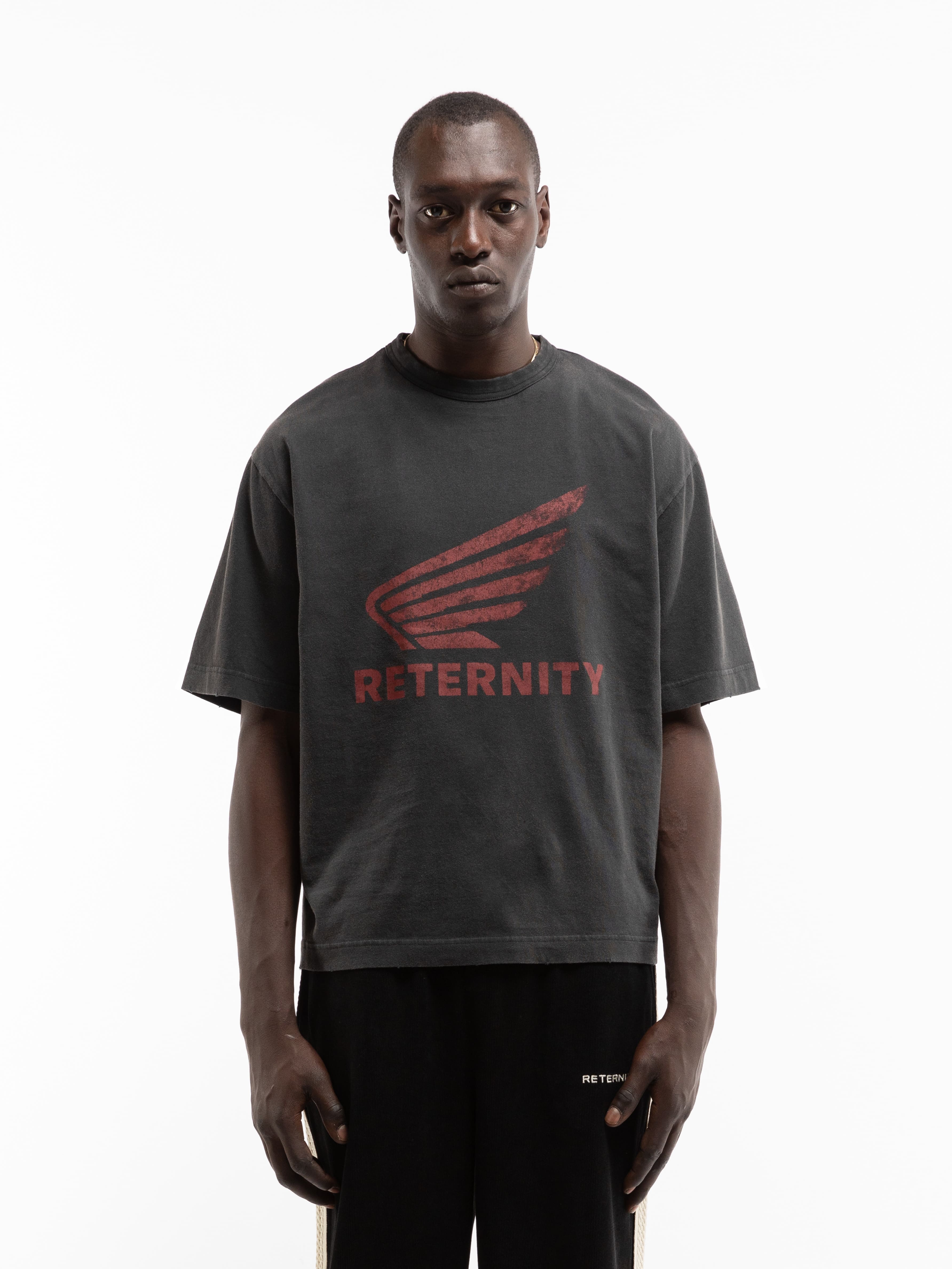 AÉRO REGULAR FIT T-SHIRT - WASHED BLACK