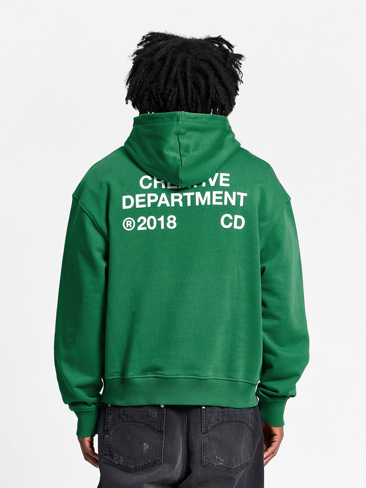 CREATIVE DEPT HOODIE - GREEN