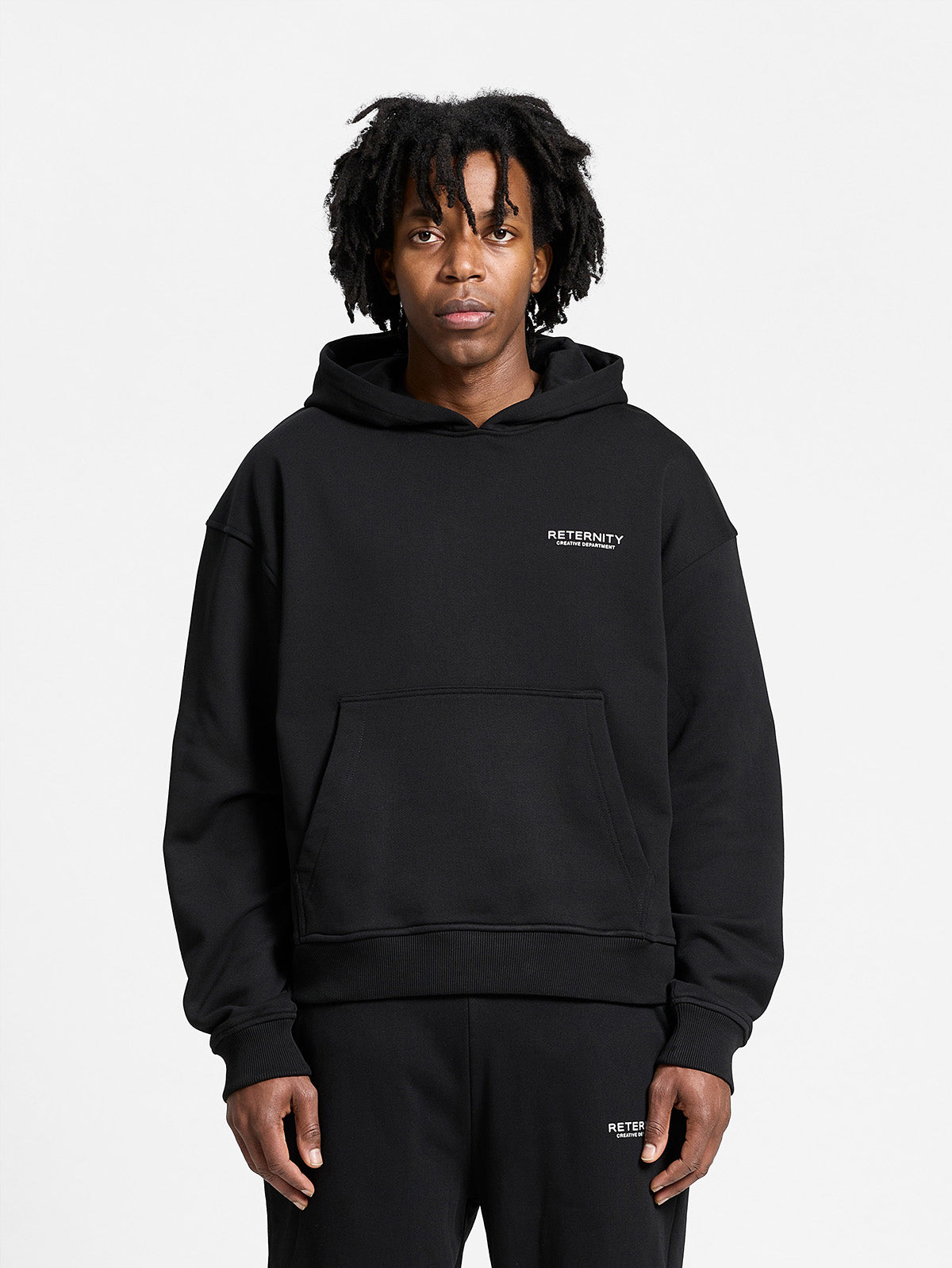 CREATIVE DEPT HOODIE - BLACK
