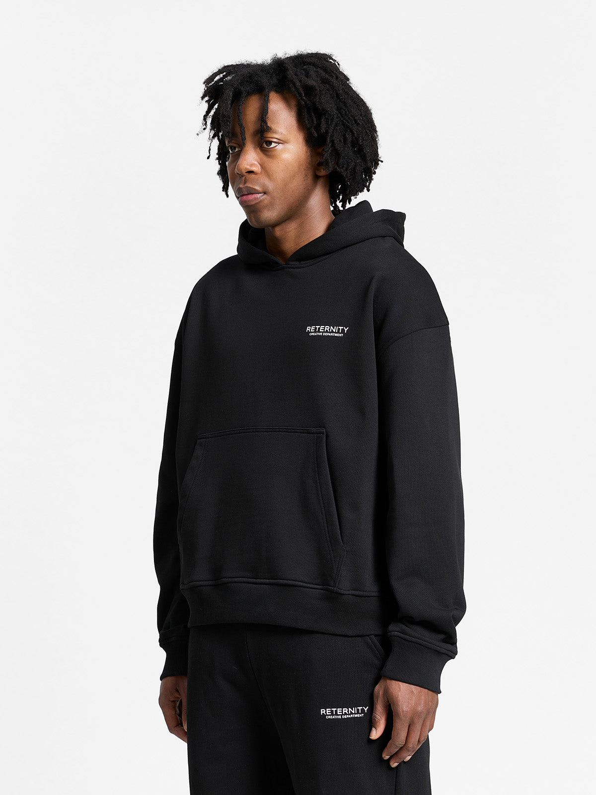 CREATIVE DEPT HOODIE - BLACK