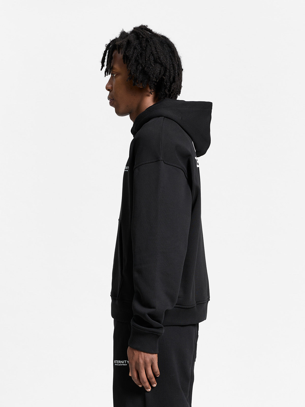 CREATIVE DEPT ZIP-HOODIE - BLACK