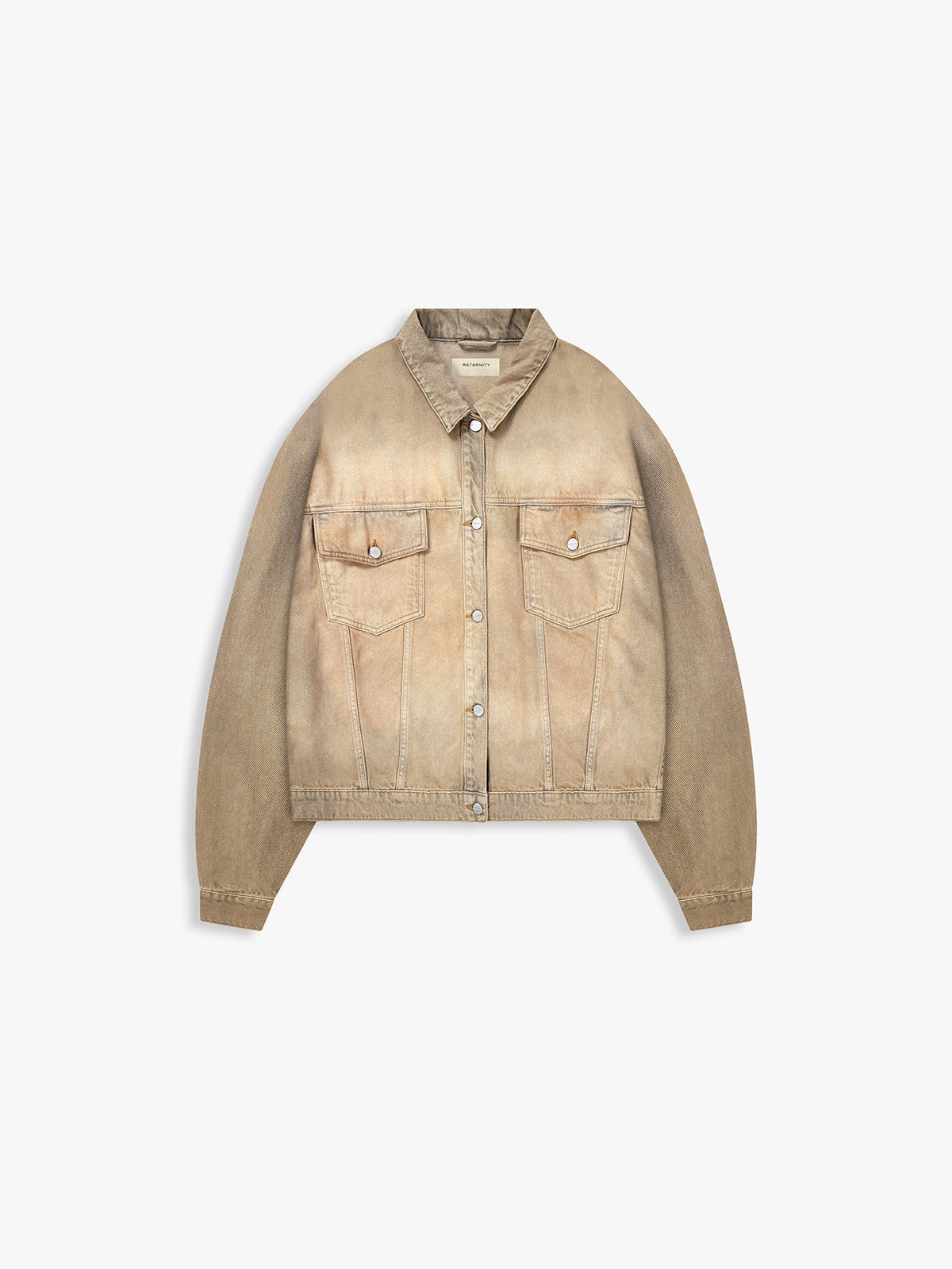 ESSENTIAL DENIM JACKET - SAND WASH