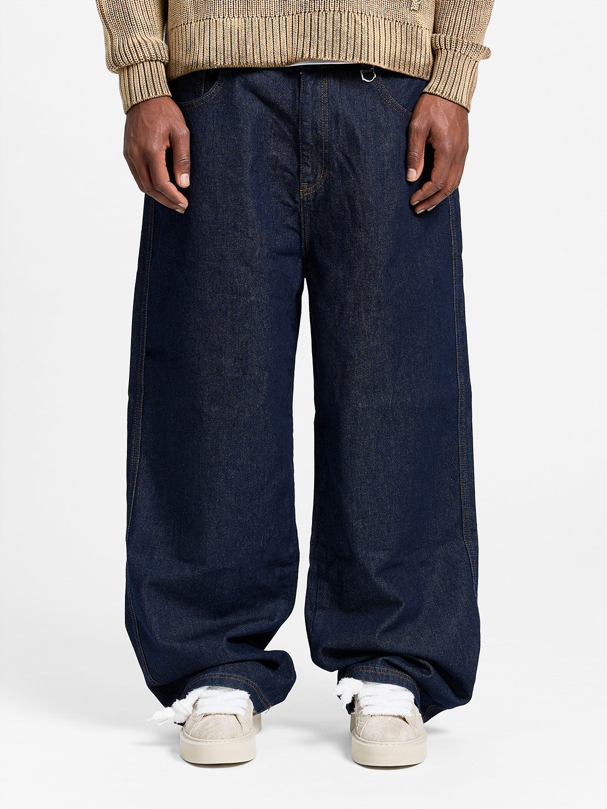 ESSENTIAL BAGGY DENIM - RAW INDIGO