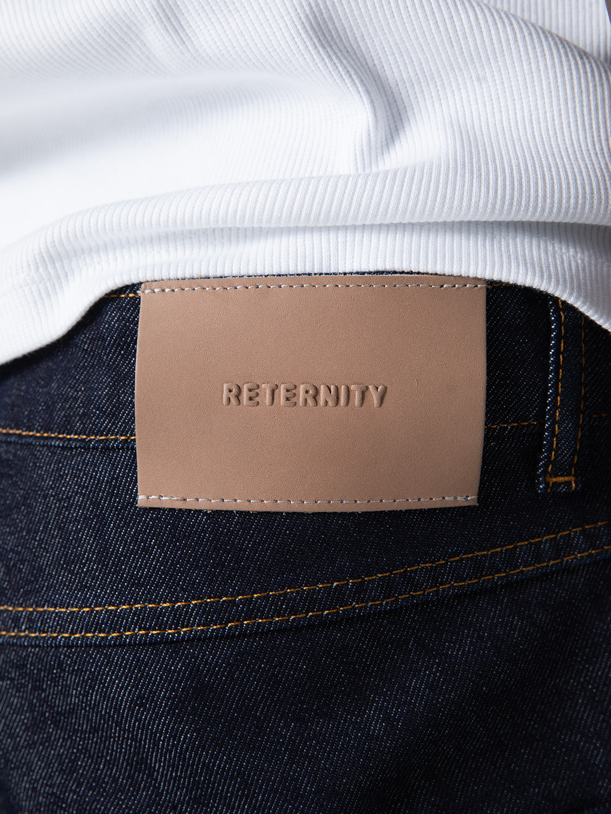 ESSENTIAL STRAIGHT FIT DENIM - RAW INDIGO