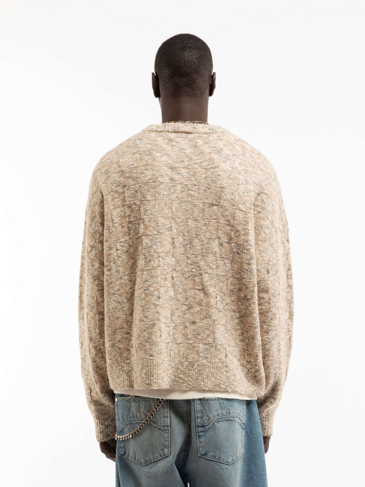 ARTISAN KNIT SWEATER - SAND