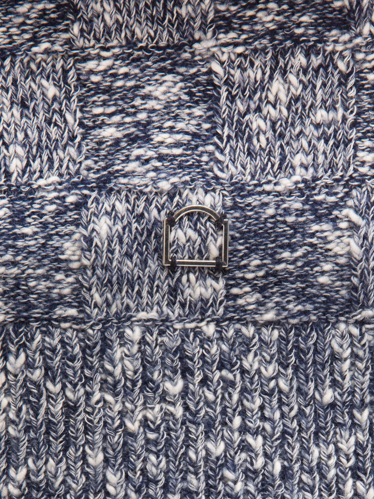 ARTISAN KNIT SWEATER - NAVY