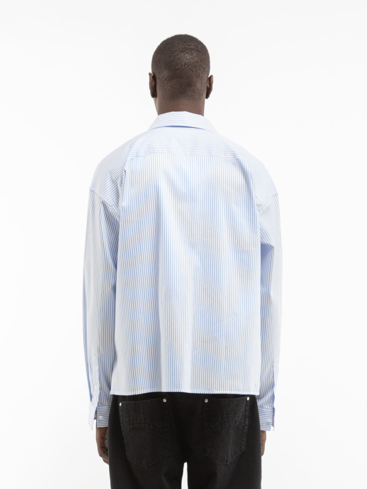 BOULEVARD SHIRT - BLUE/WHITE
