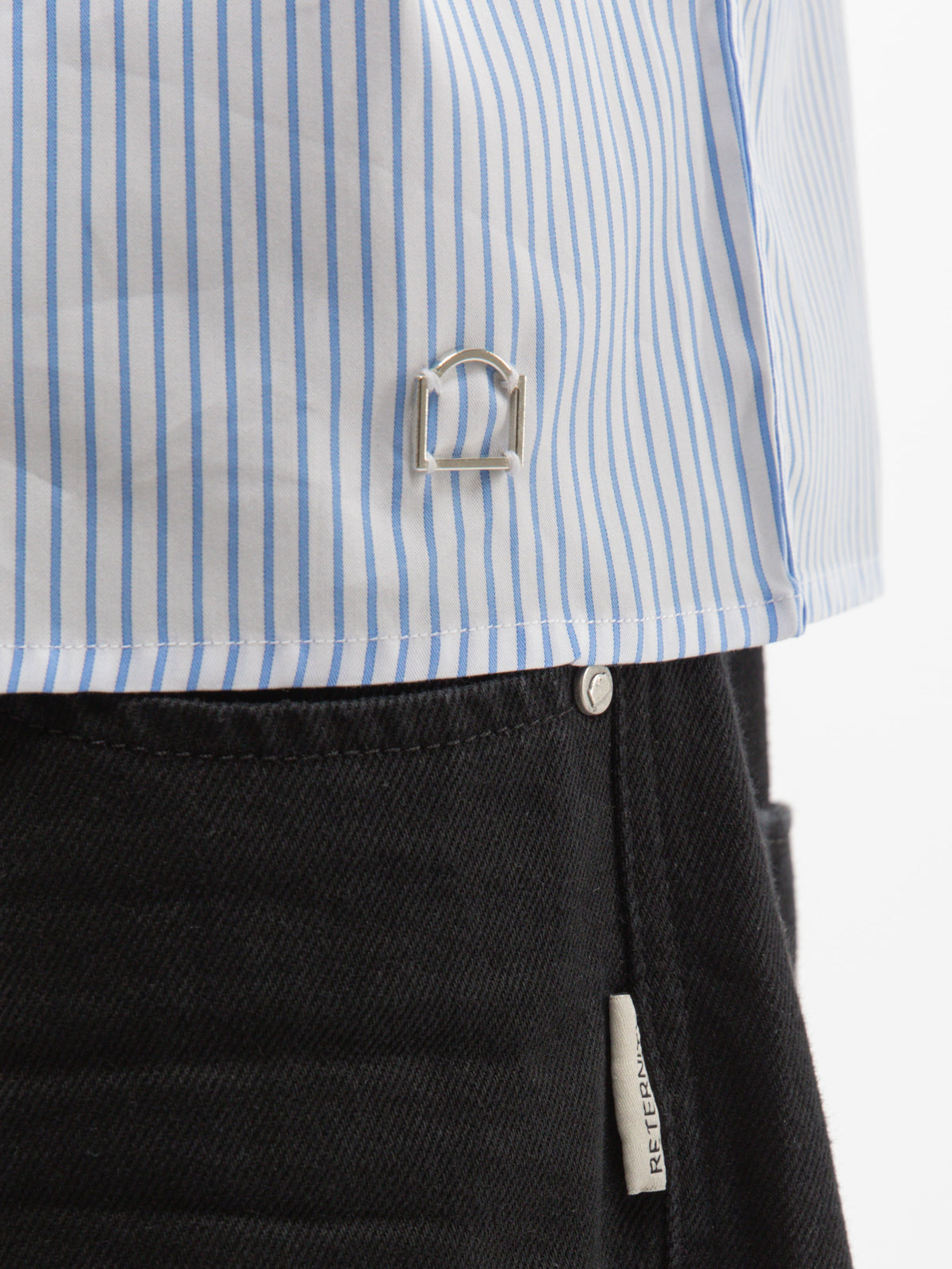 BOULEVARD SHIRT - BLUE/WHITE