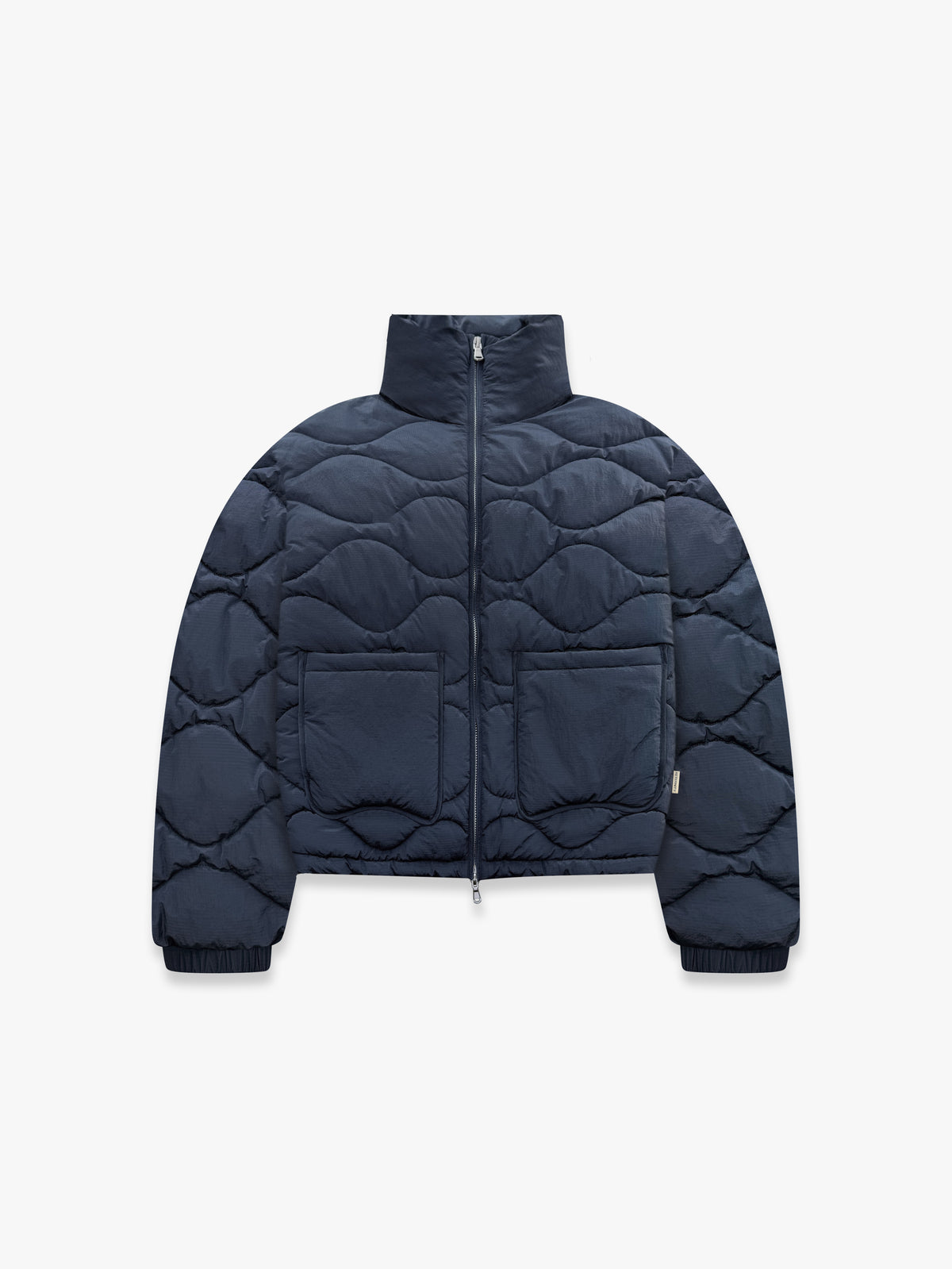 MAISON QUILTED PUFFER JACKET - BLUE