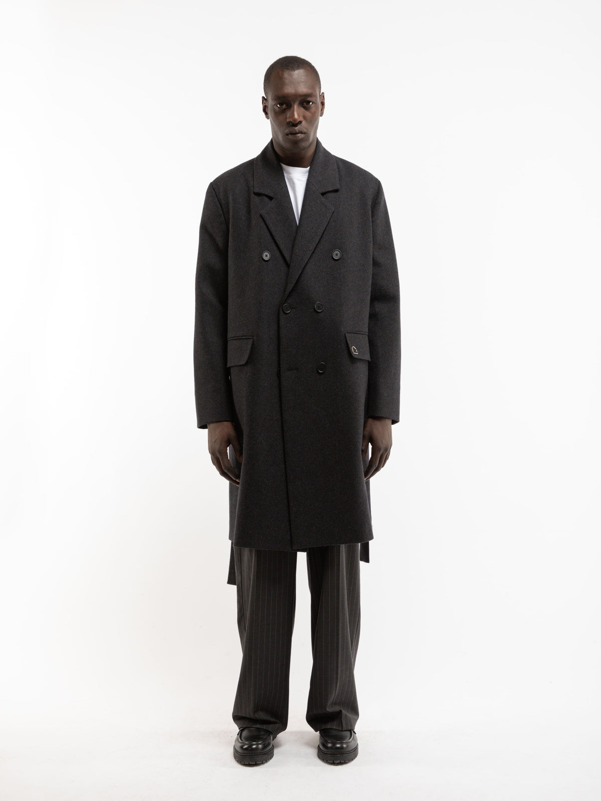 SIGNE COAT - WOOL GREY