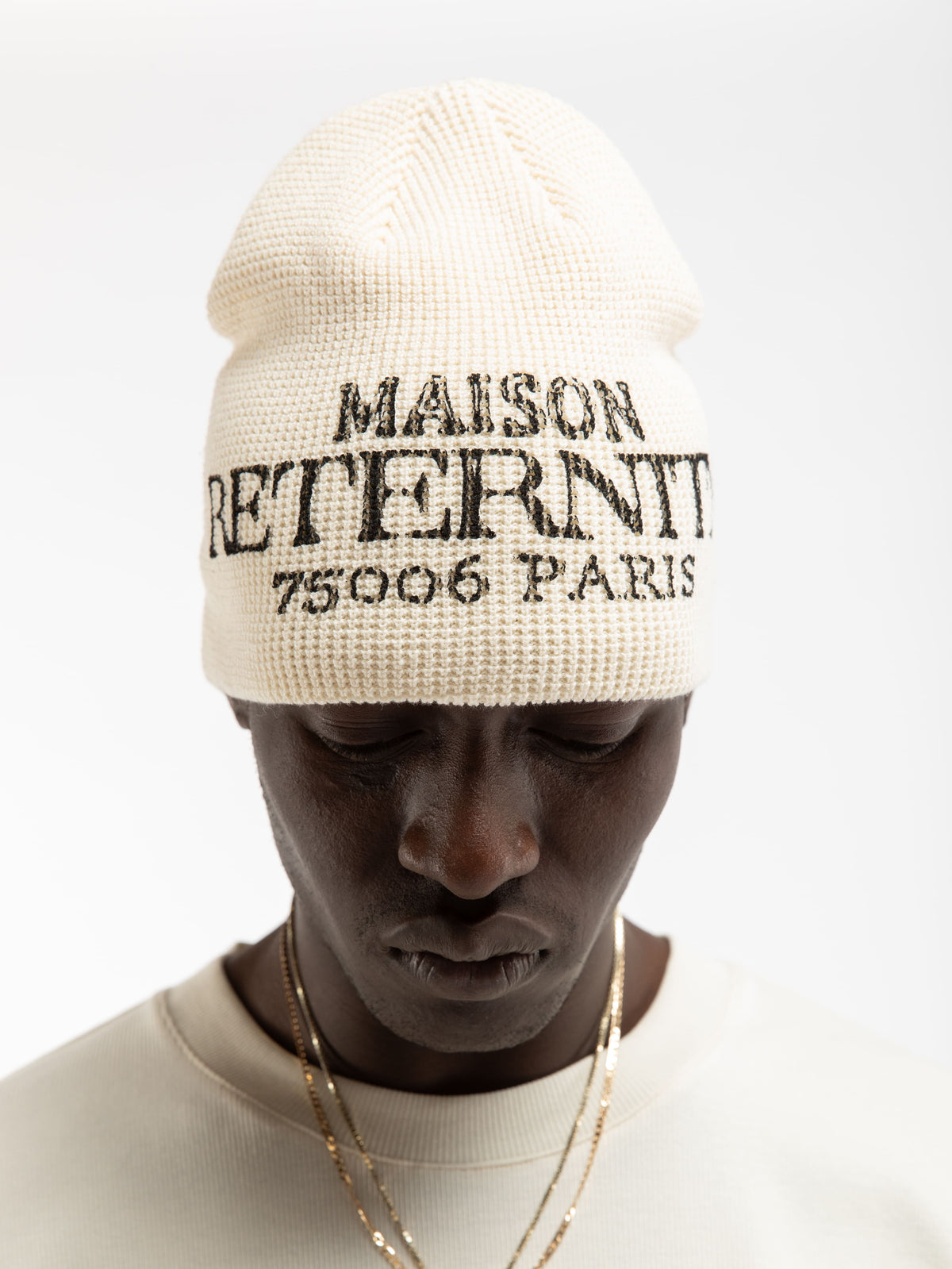 75 MAISON BEANIE - CREME