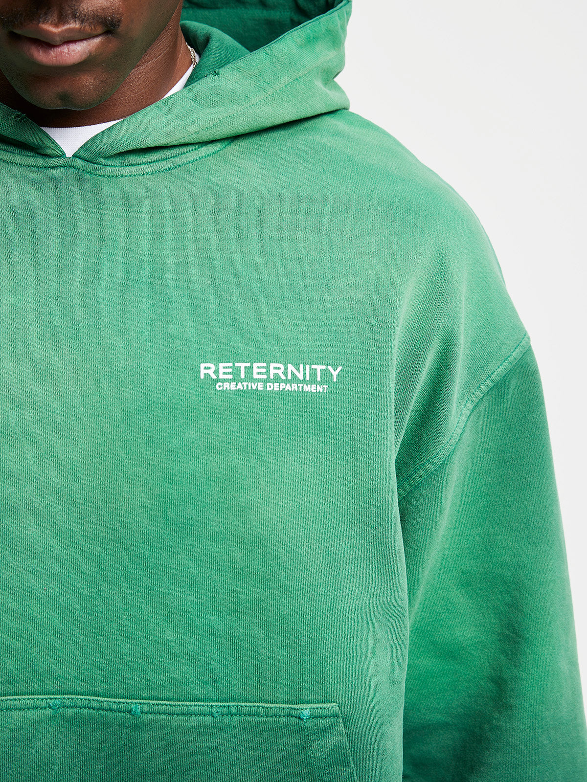 CREATIVE DEPT HOODIE - FADED GREEN