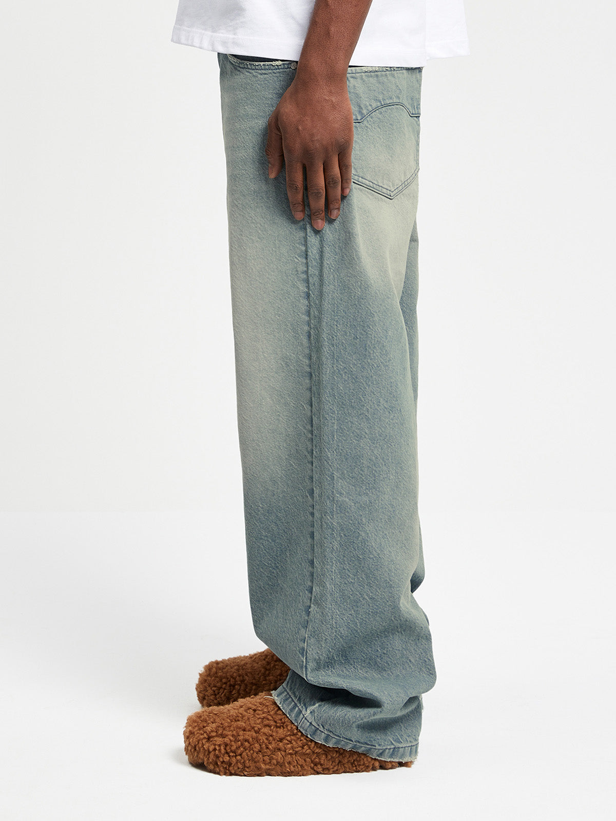 ESSENTIAL BAGGY DENIM - LIGHT BLUE
