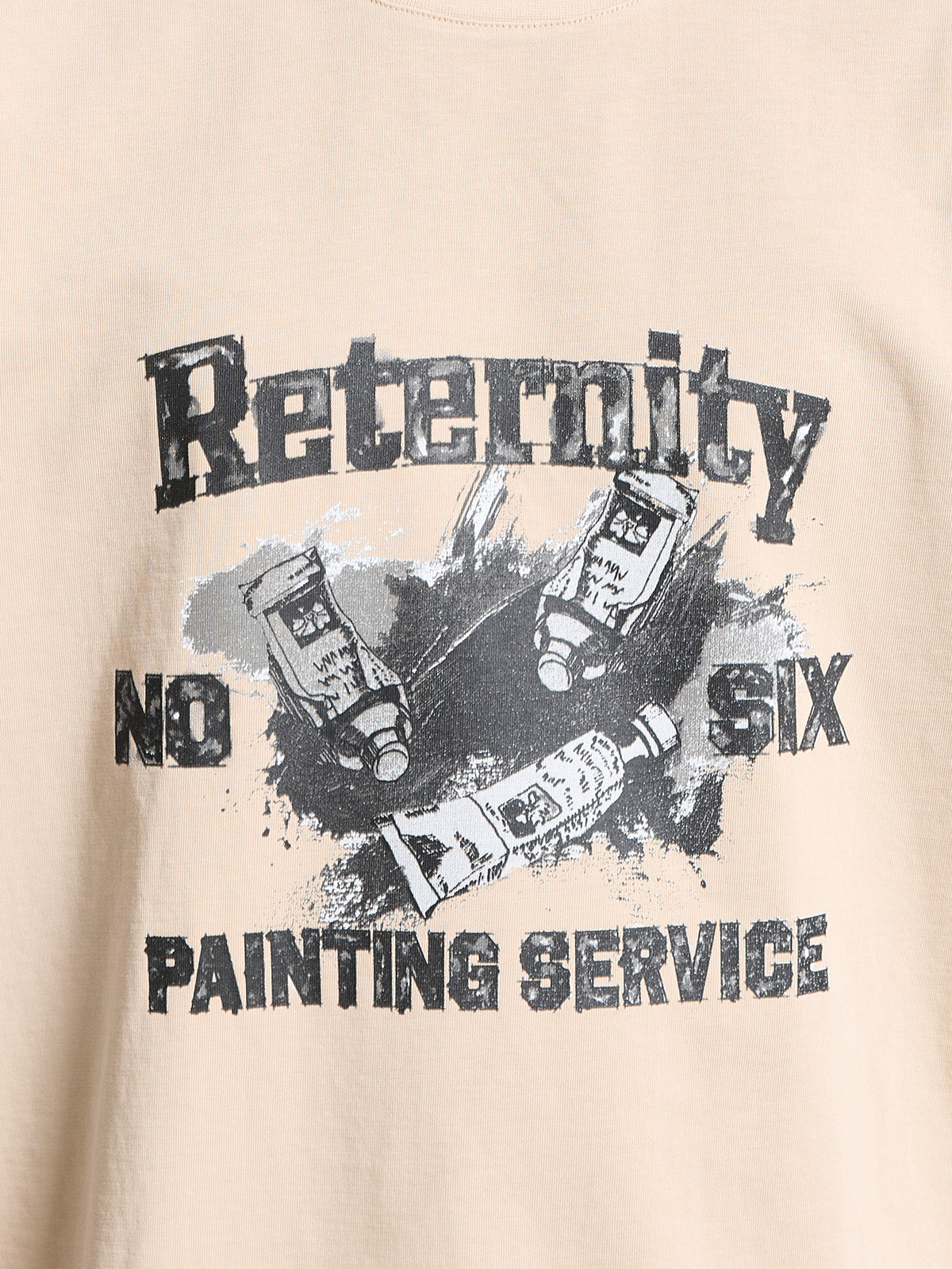 PAINTING SERVICE T-SHIRT - SAND