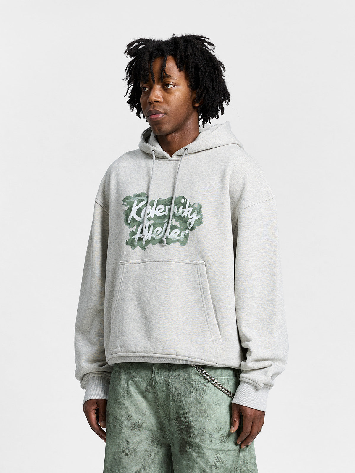LE VERNIS HOODIE - MELANGE GREY