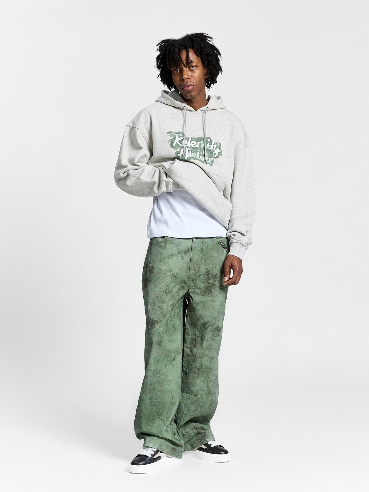 LE VERNIS HOODIE - MELANGE GREY