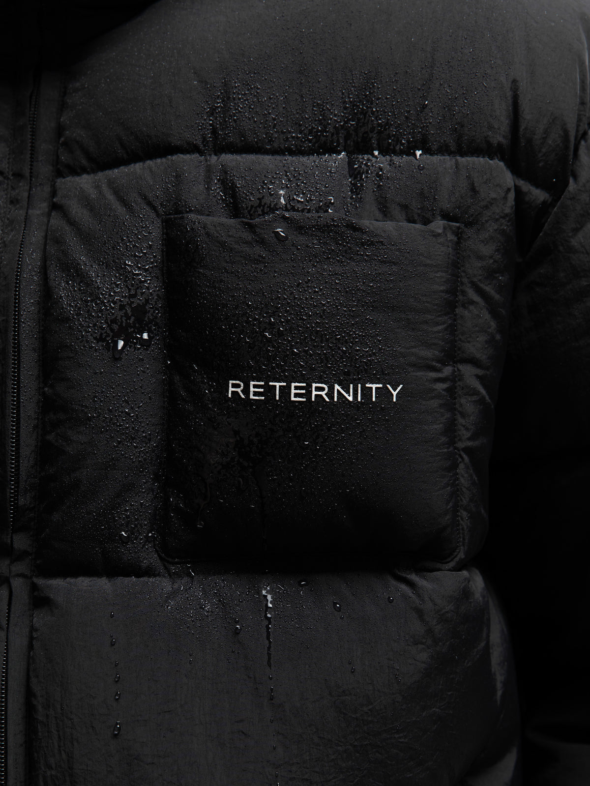 THE RETERNITY PUFFER - BLACK