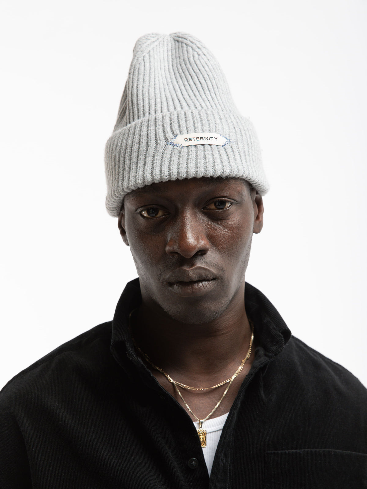L’ATELIER LINE BEANIE - GREY